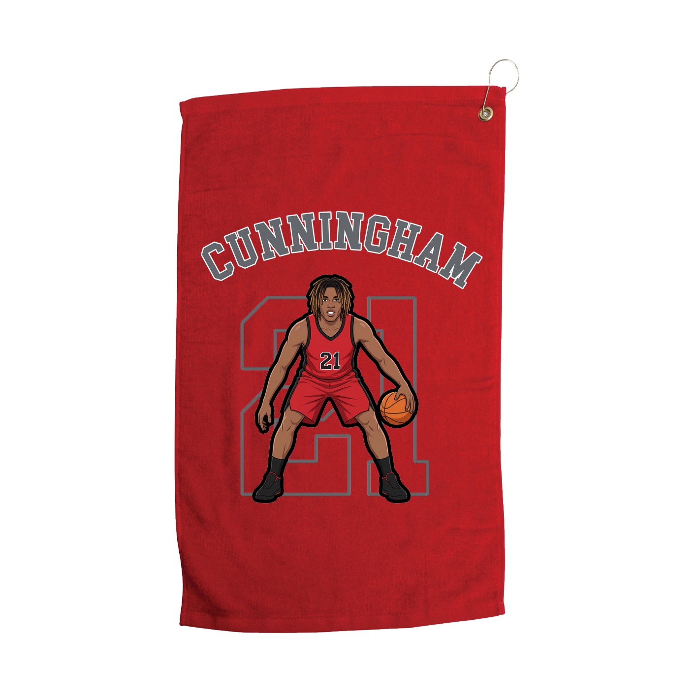 Golf Towel — Shirsey Arch in Red