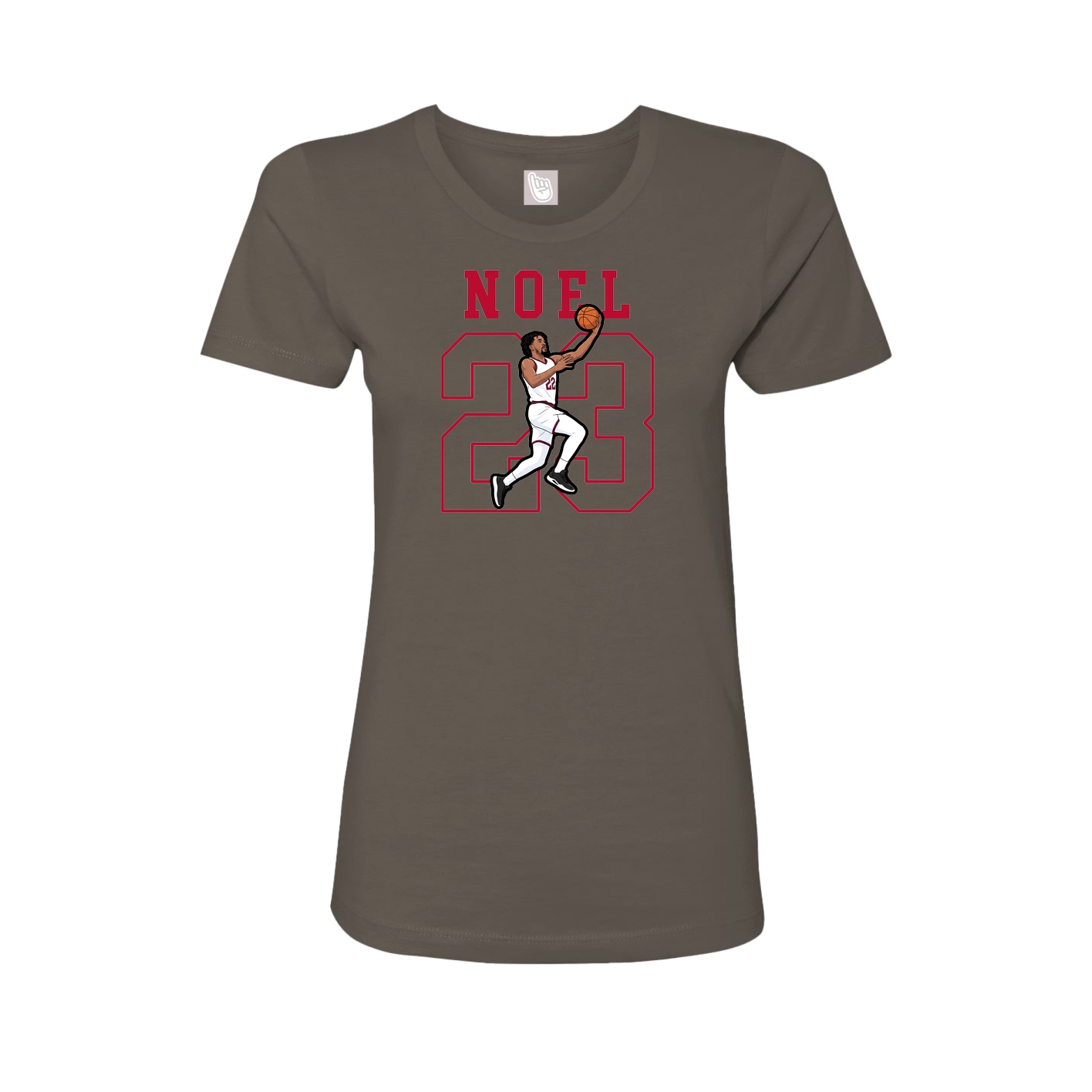 Fitted Women's Tee — Shirsey in Grey