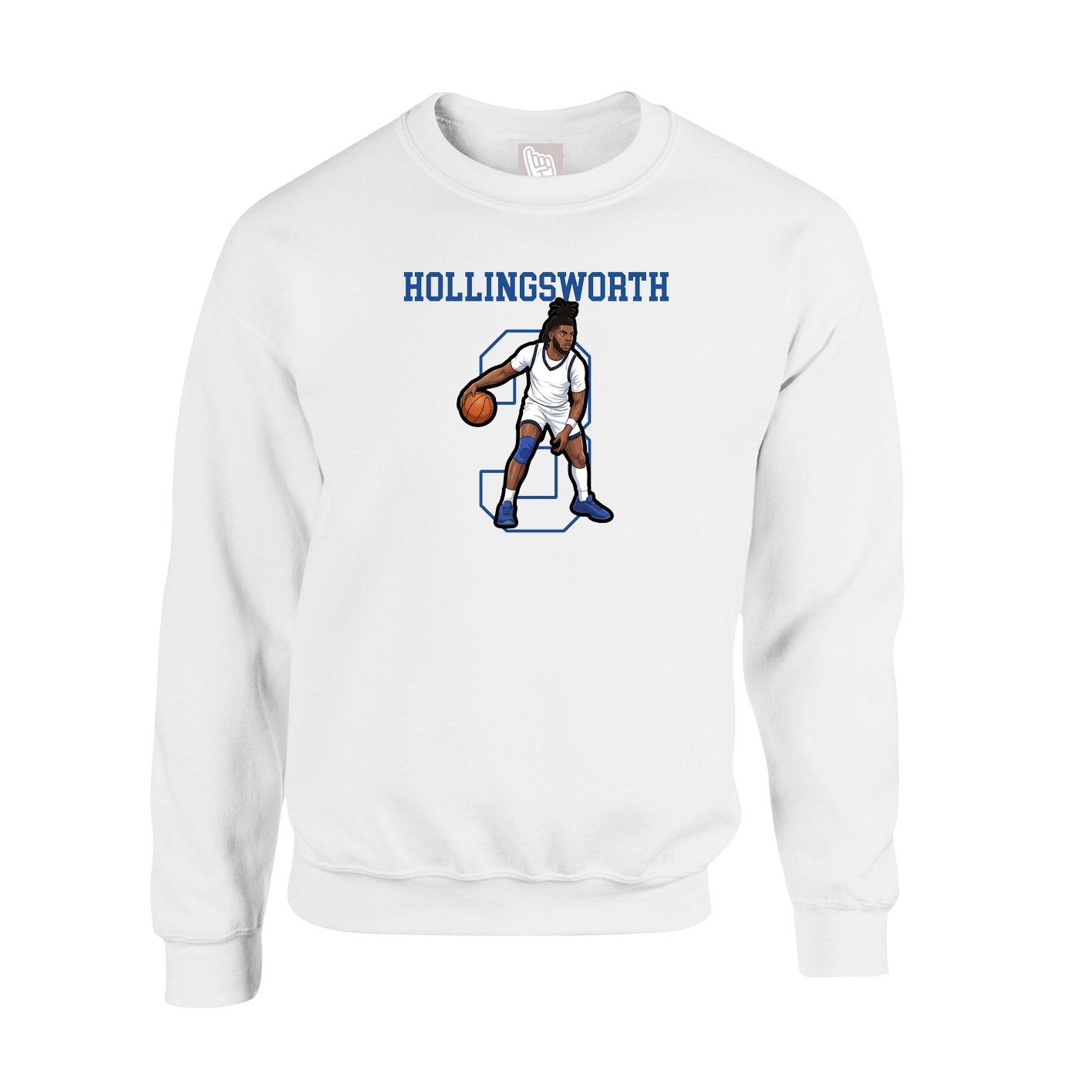 Fleece Crew — Shirsey in White
