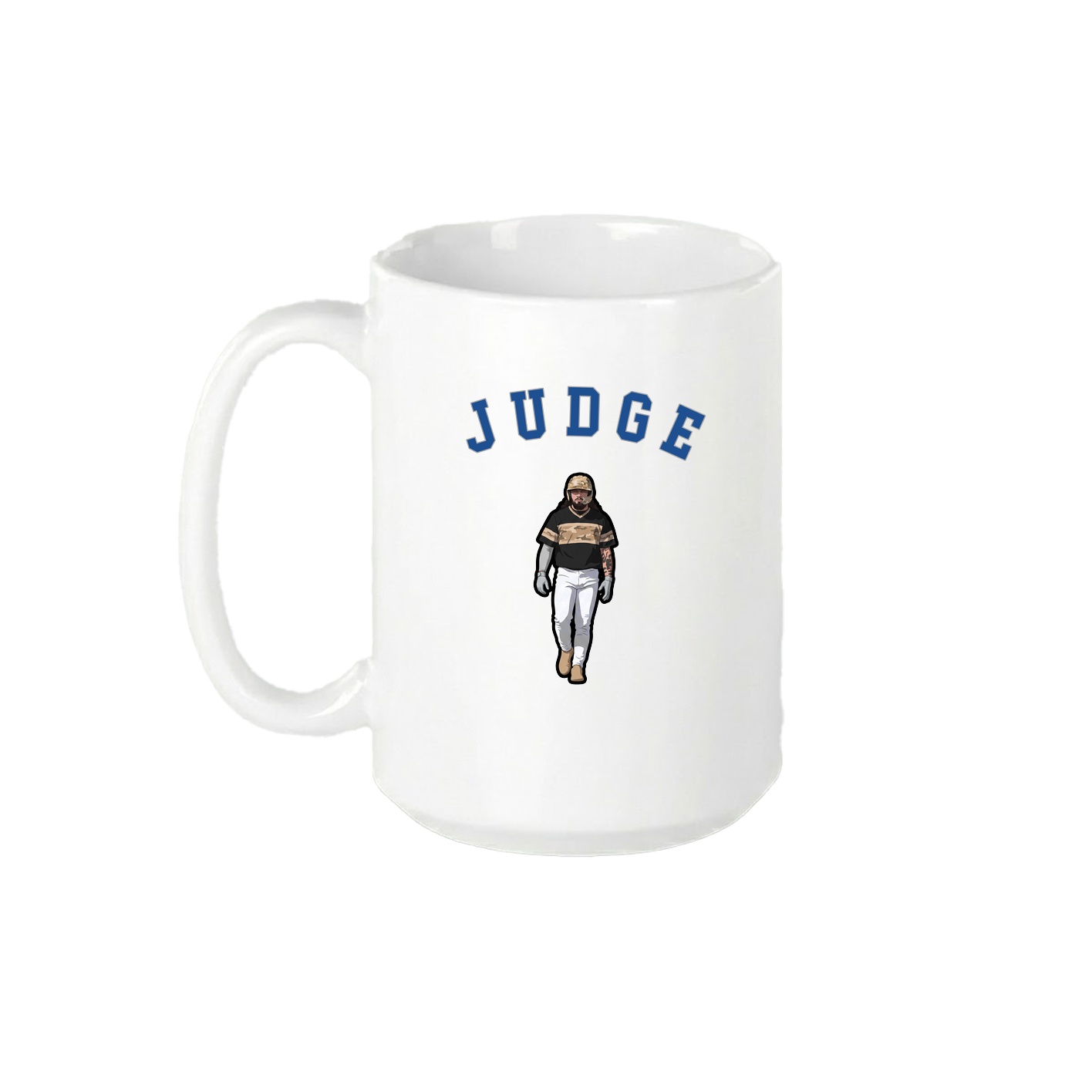 15oz Coffee Mug — Shirsey Arch in White