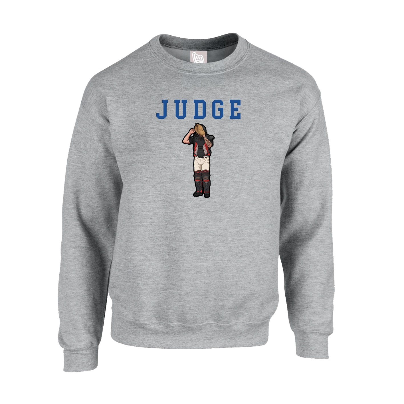 Fleece Crew — Shirsey in Grey