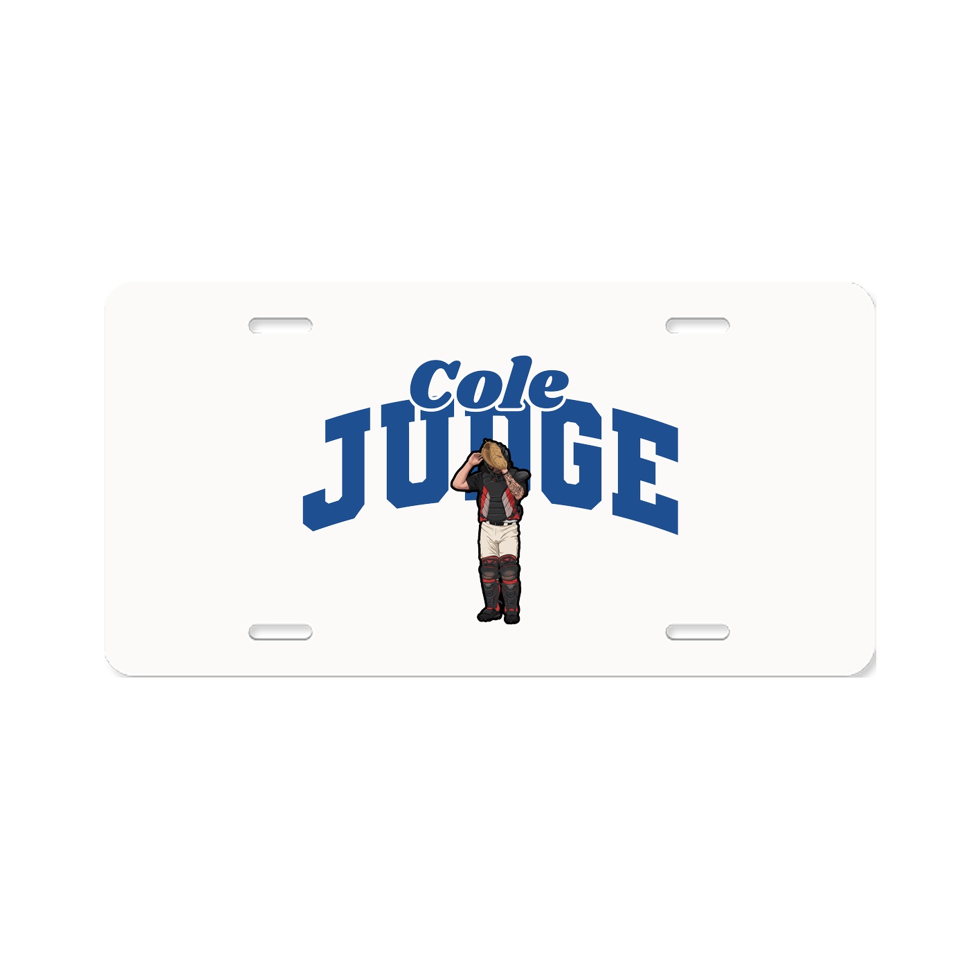 License Plate — Signature Arch in Classic