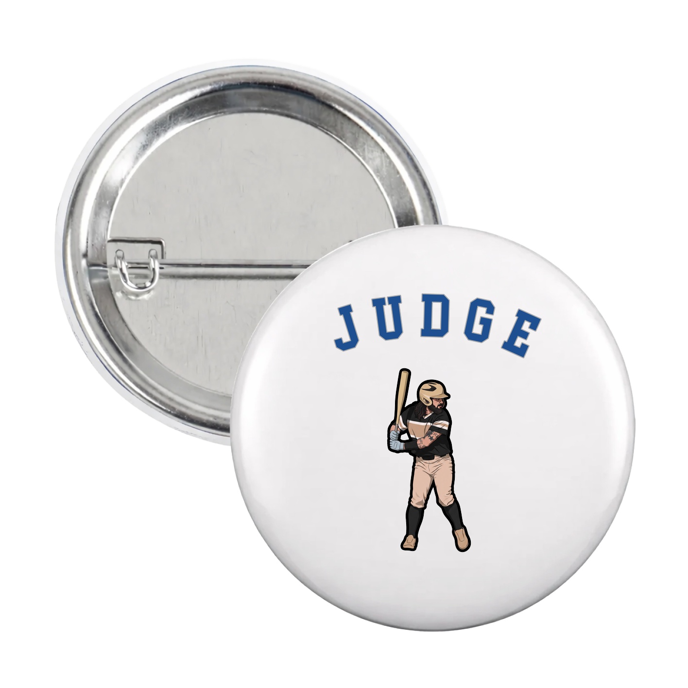 Game Day Button — Shirsey Arch in White