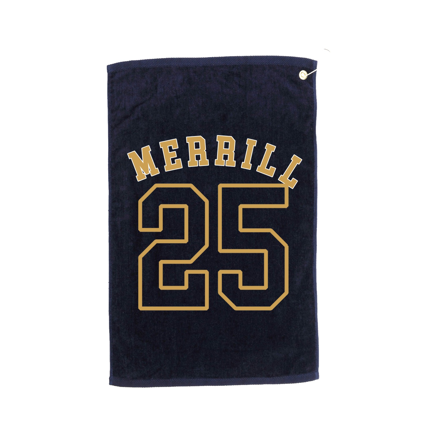 Golf Towel — Shirsey Arch in Navy