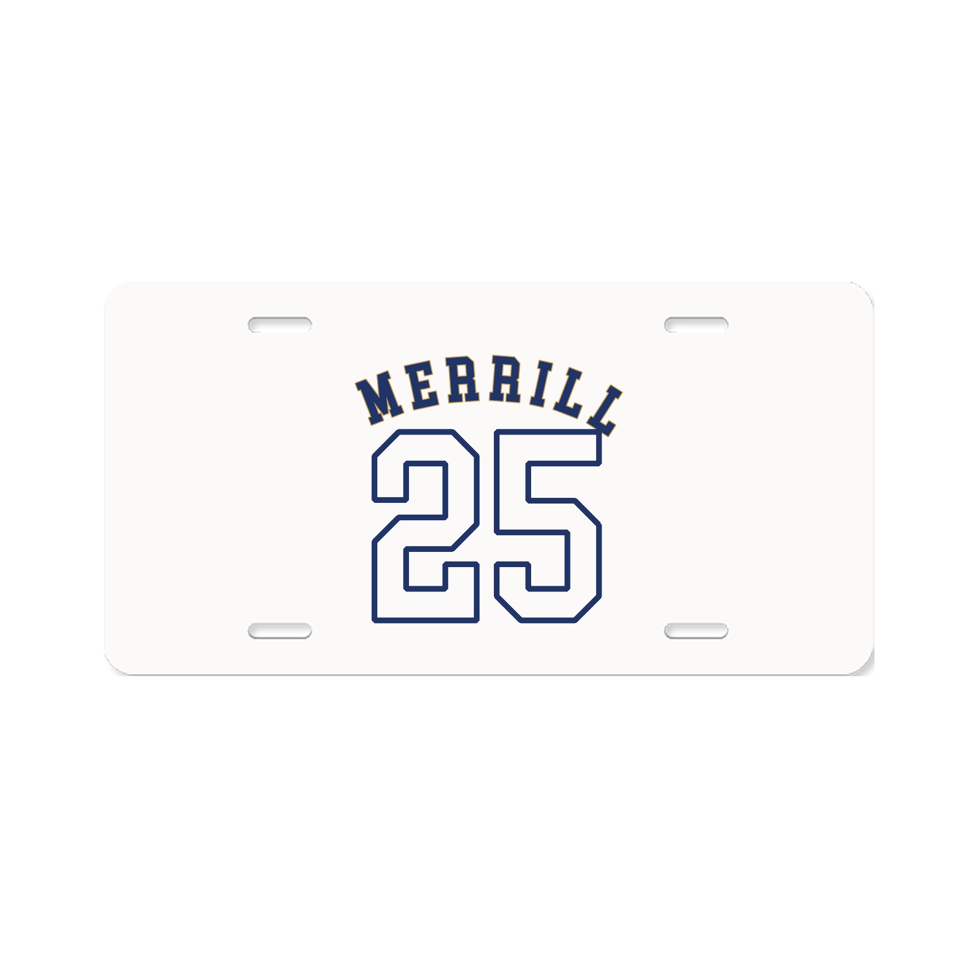 License Plate — Shirsey Arch in Classic
