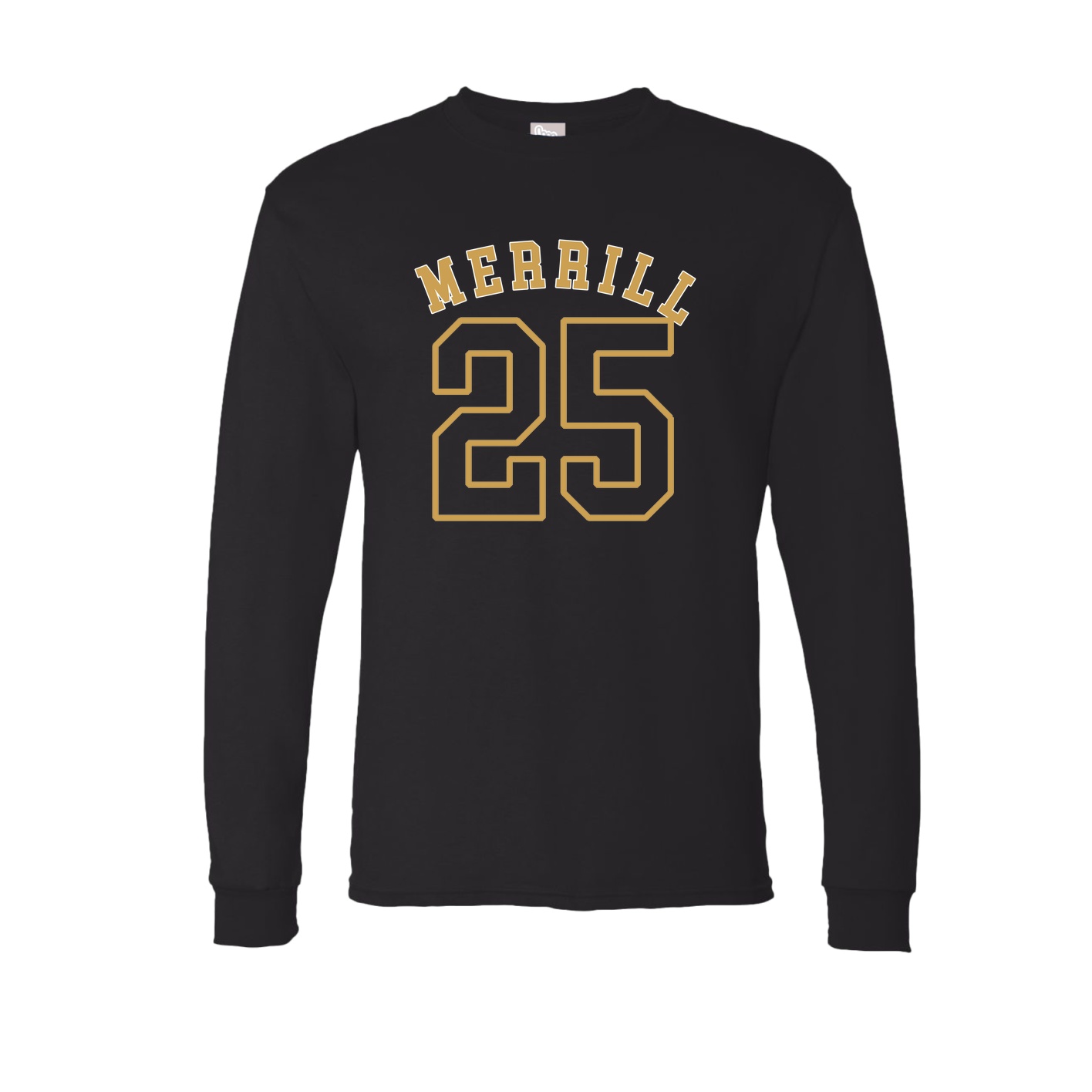Long Sleeve Tee — Shirsey Arch in Black