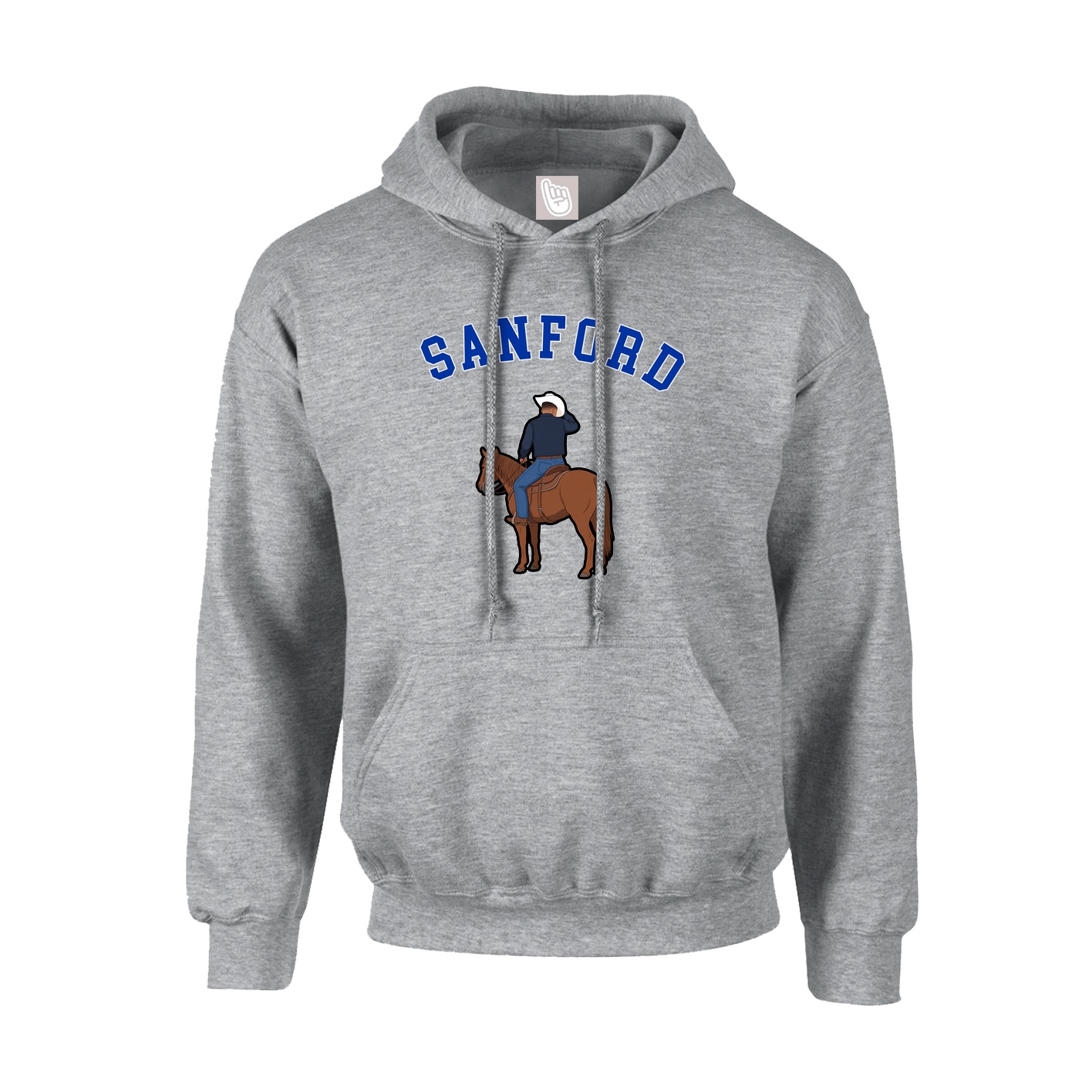 Youth Hoodie — Shirsey Arch in Grey