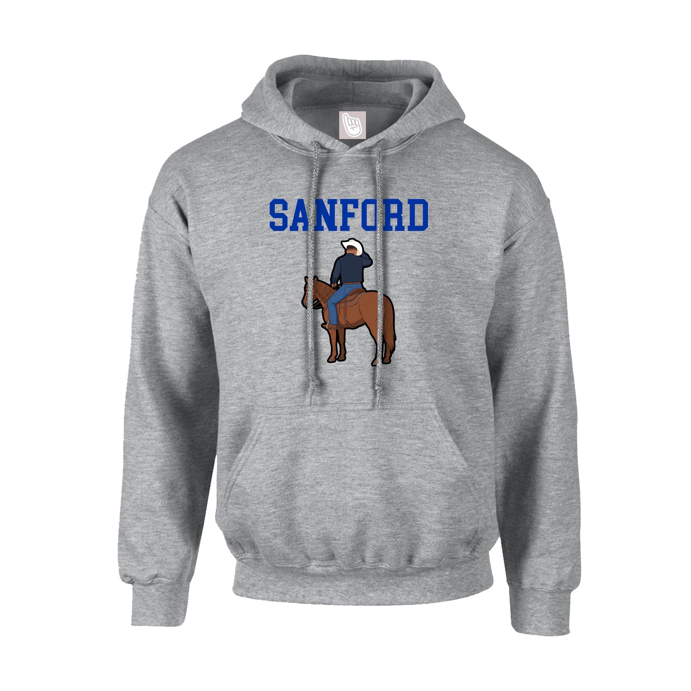 Hoodie — Shirsey in Grey