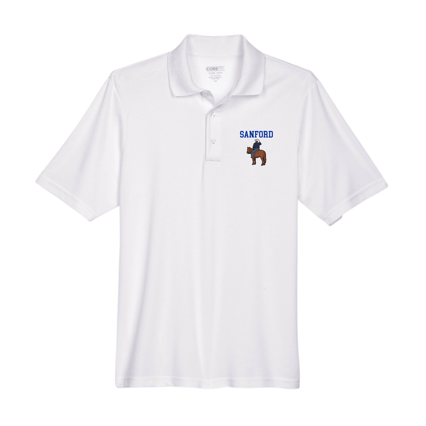 Performance Polo — Shirsey in White