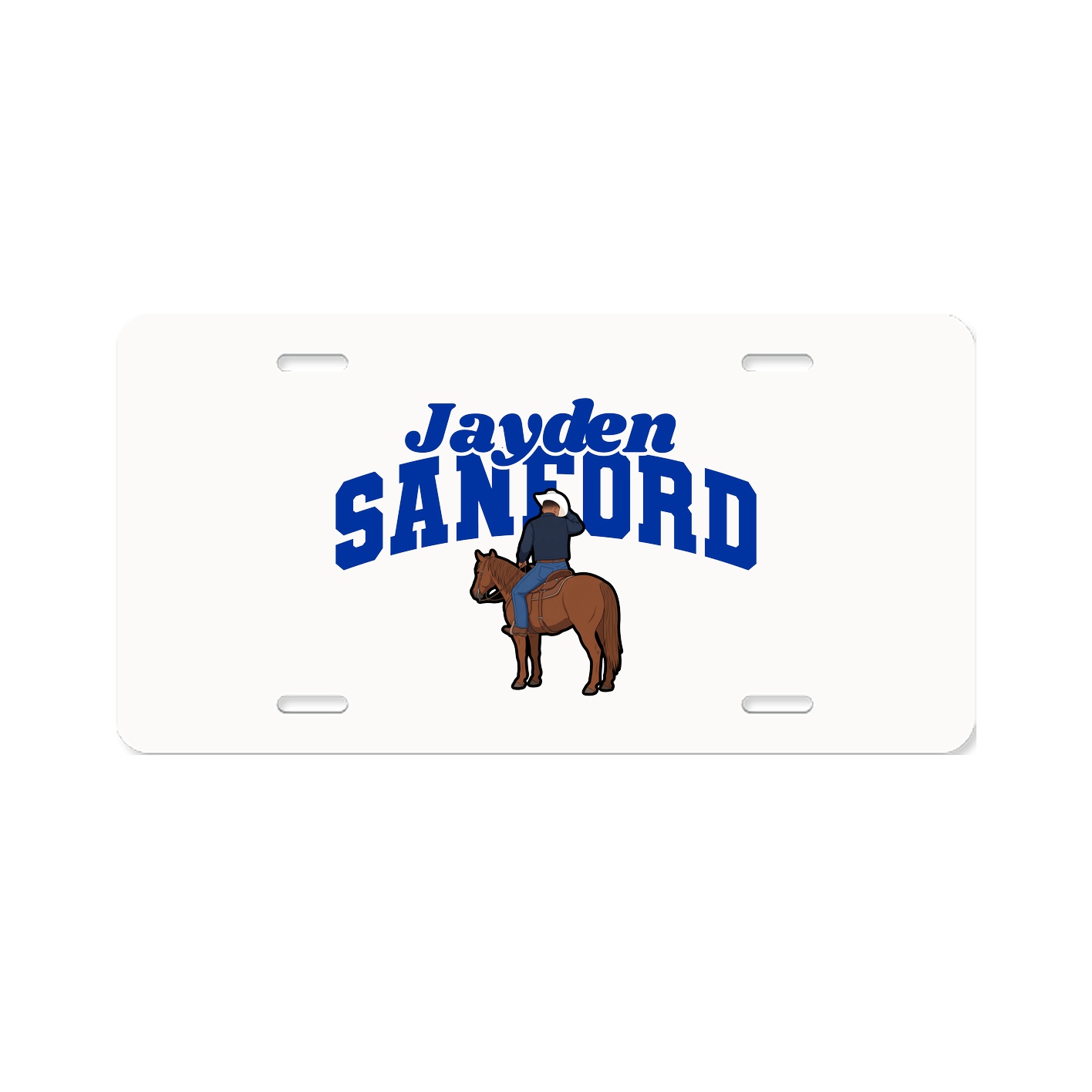License Plate — Signature Arch in Classic