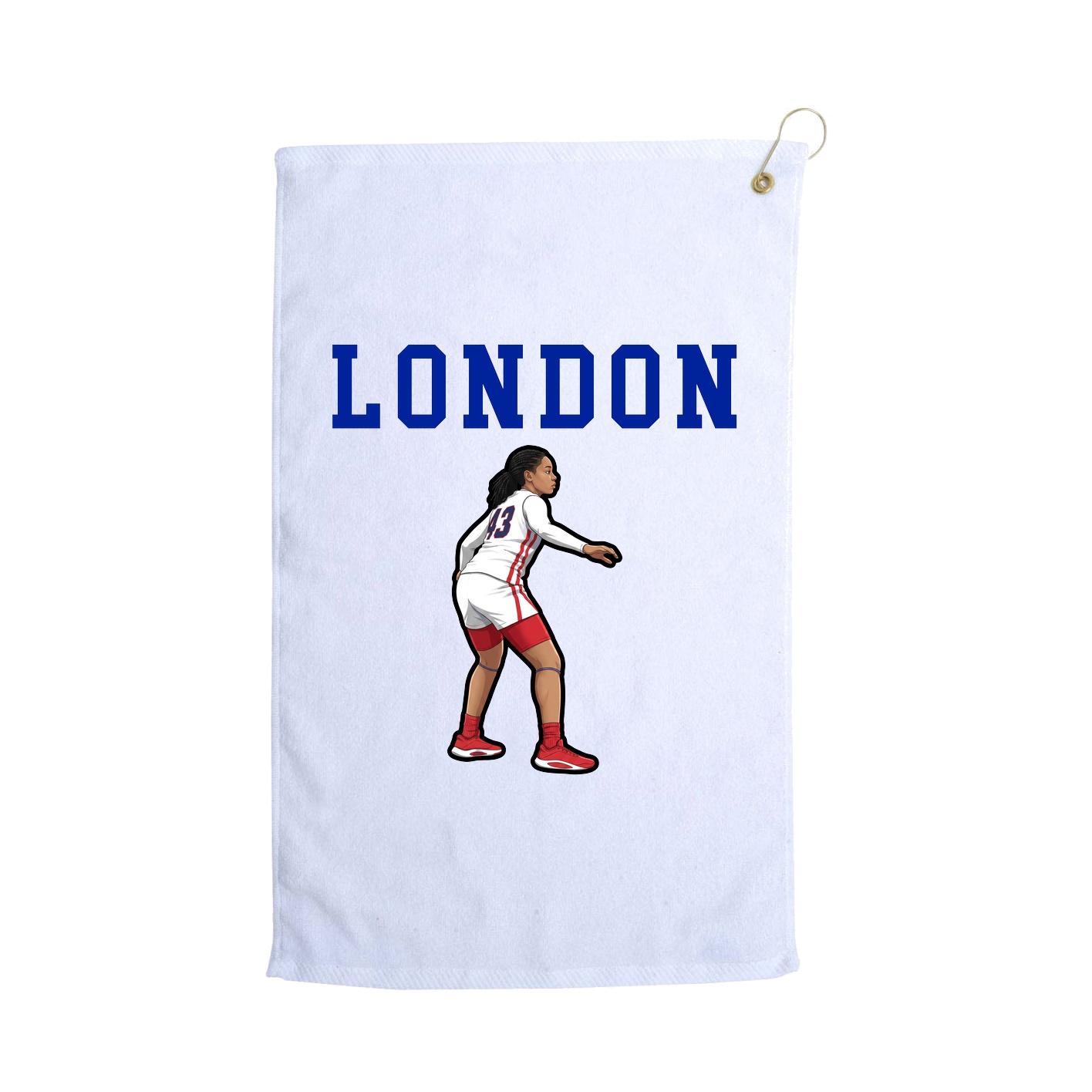 Golf Towel — Shirsey in White