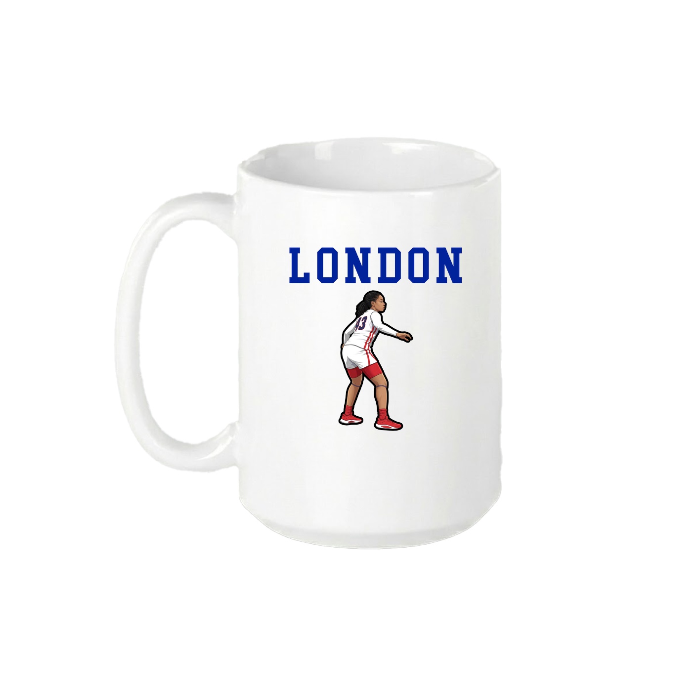 15oz Coffee Mug — Shirsey in White