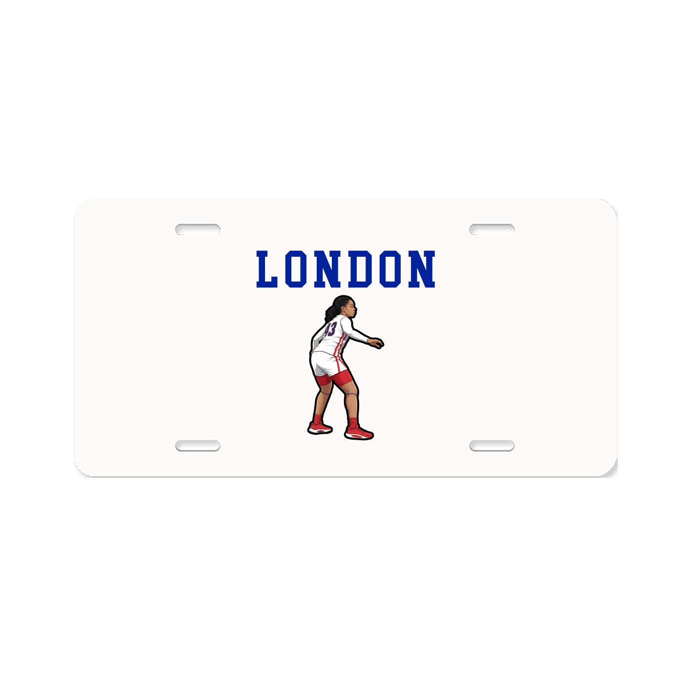 License Plate — Shirsey in Classic