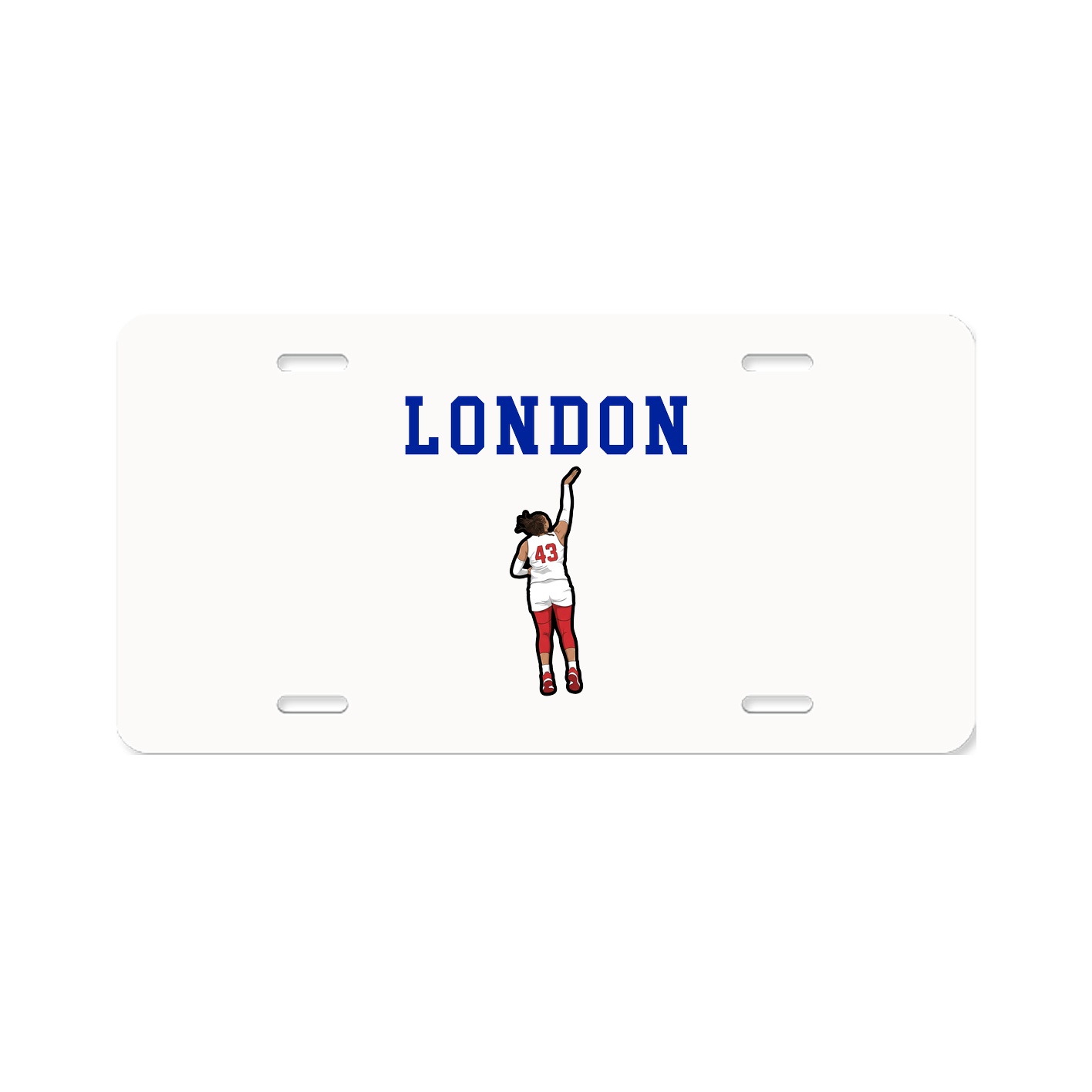 License Plate — Shirsey in Classic