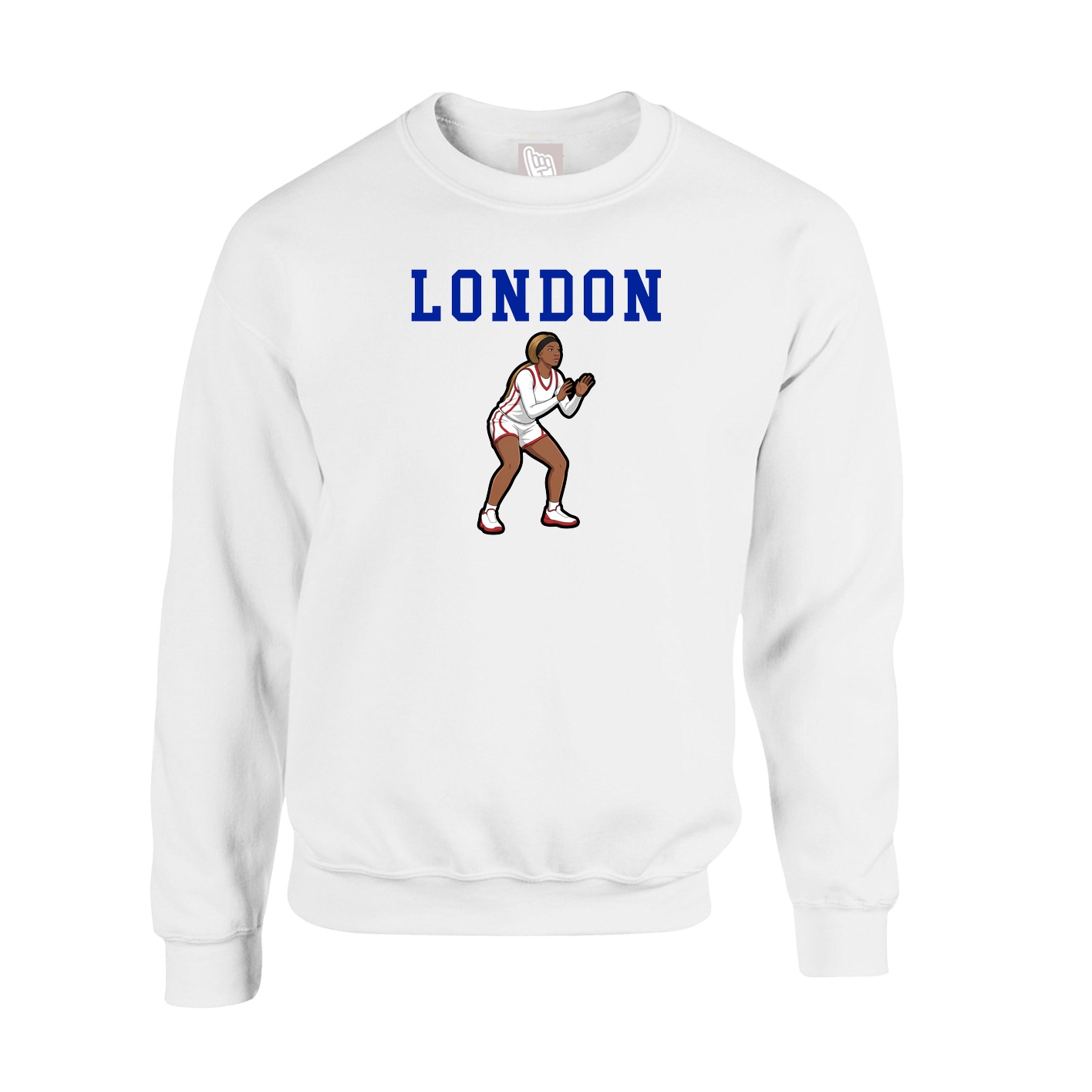 Fleece Crew — Shirsey in White