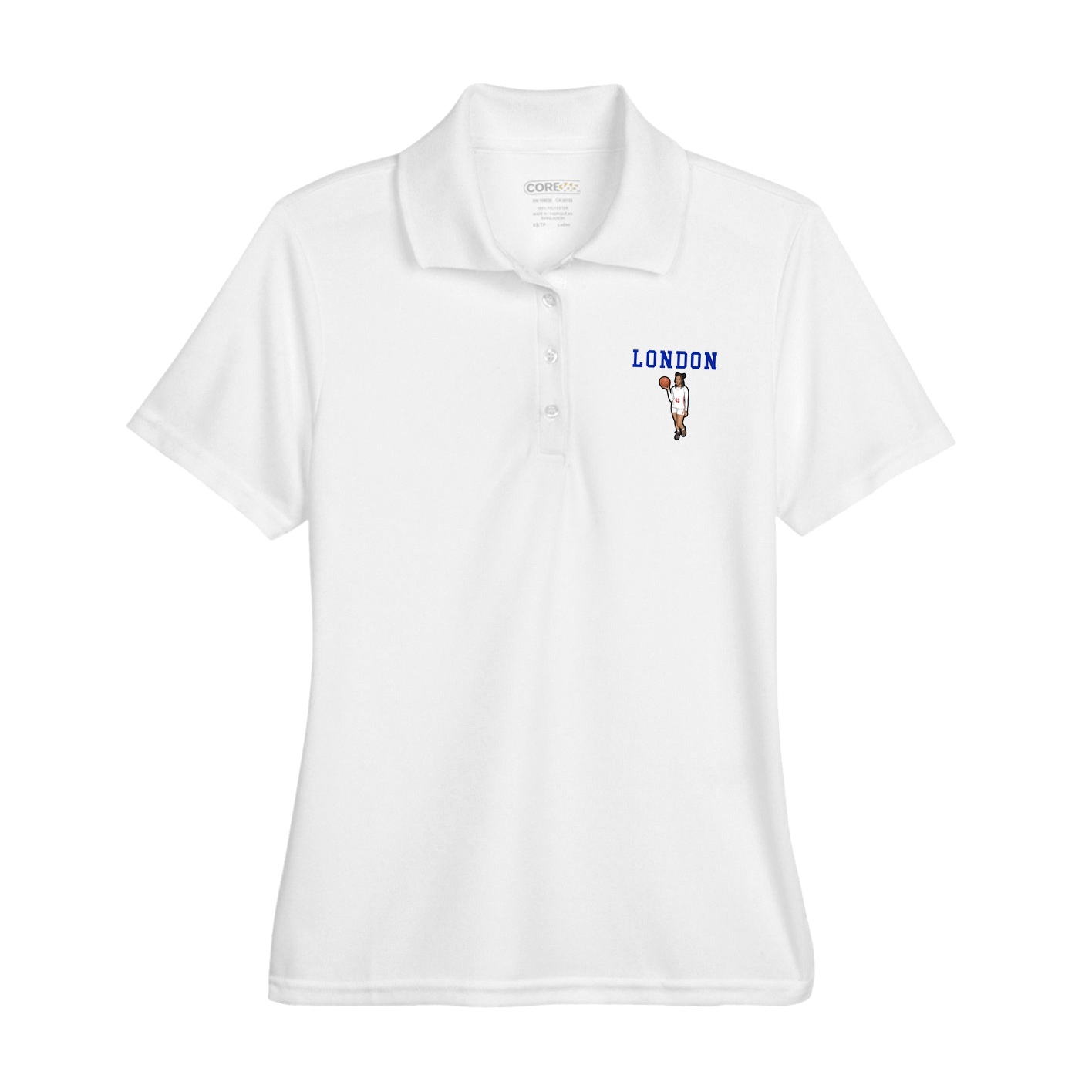 Womens Performance Polo — Shirsey in White