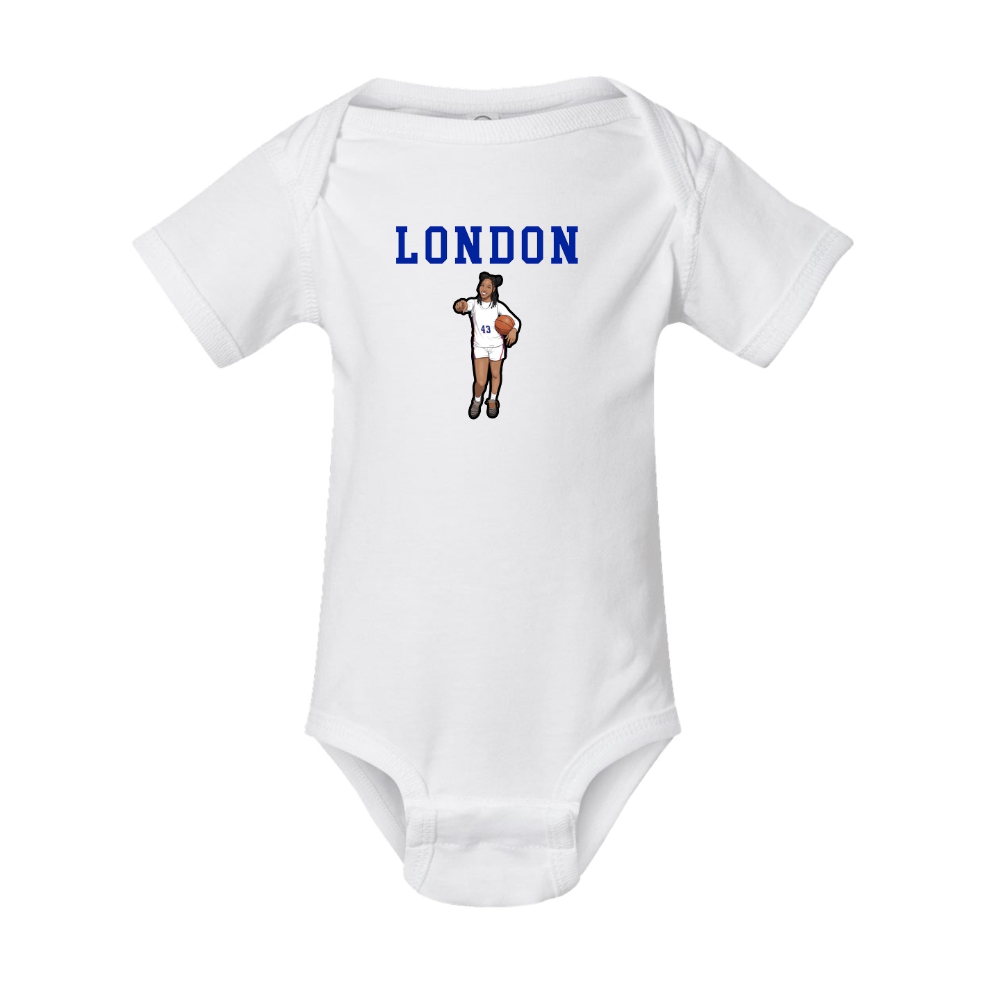 Baby Onesie — Shirsey in White
