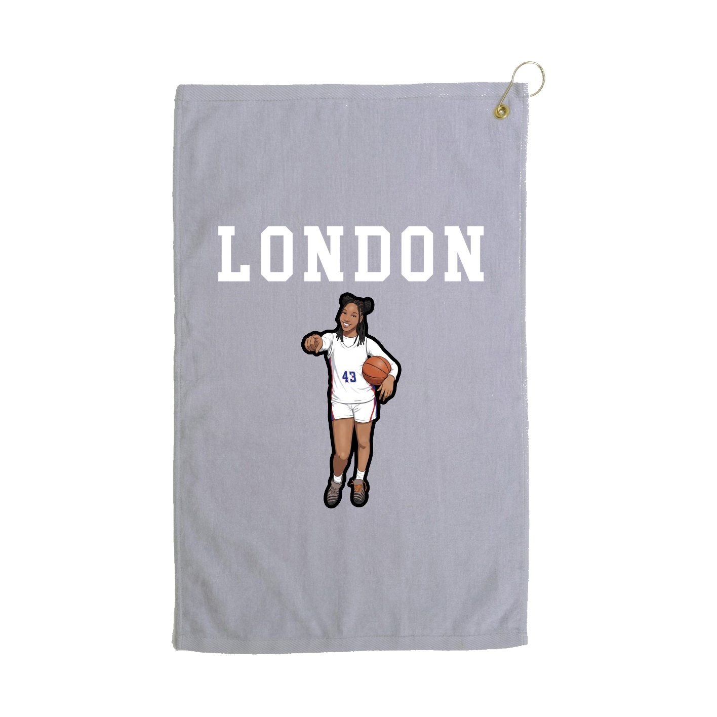 Golf Towel — Shirsey in Grey
