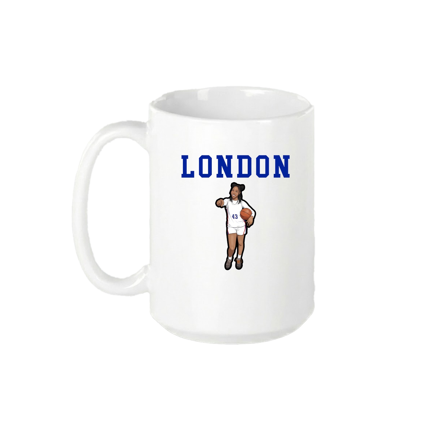 15oz Coffee Mug — Shirsey in White
