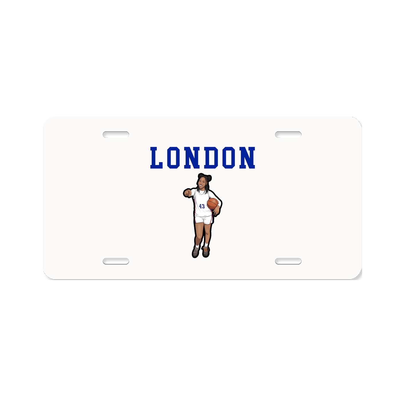 License Plate — Shirsey in Classic
