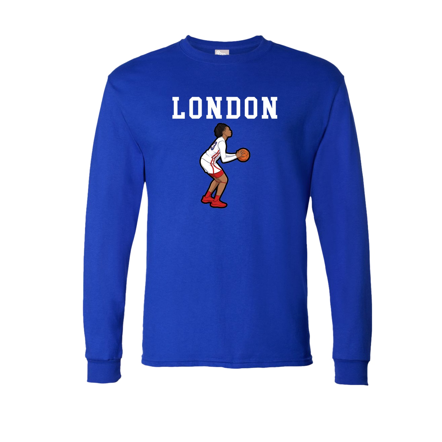 Long Sleeve Tee — Shirsey in Royal