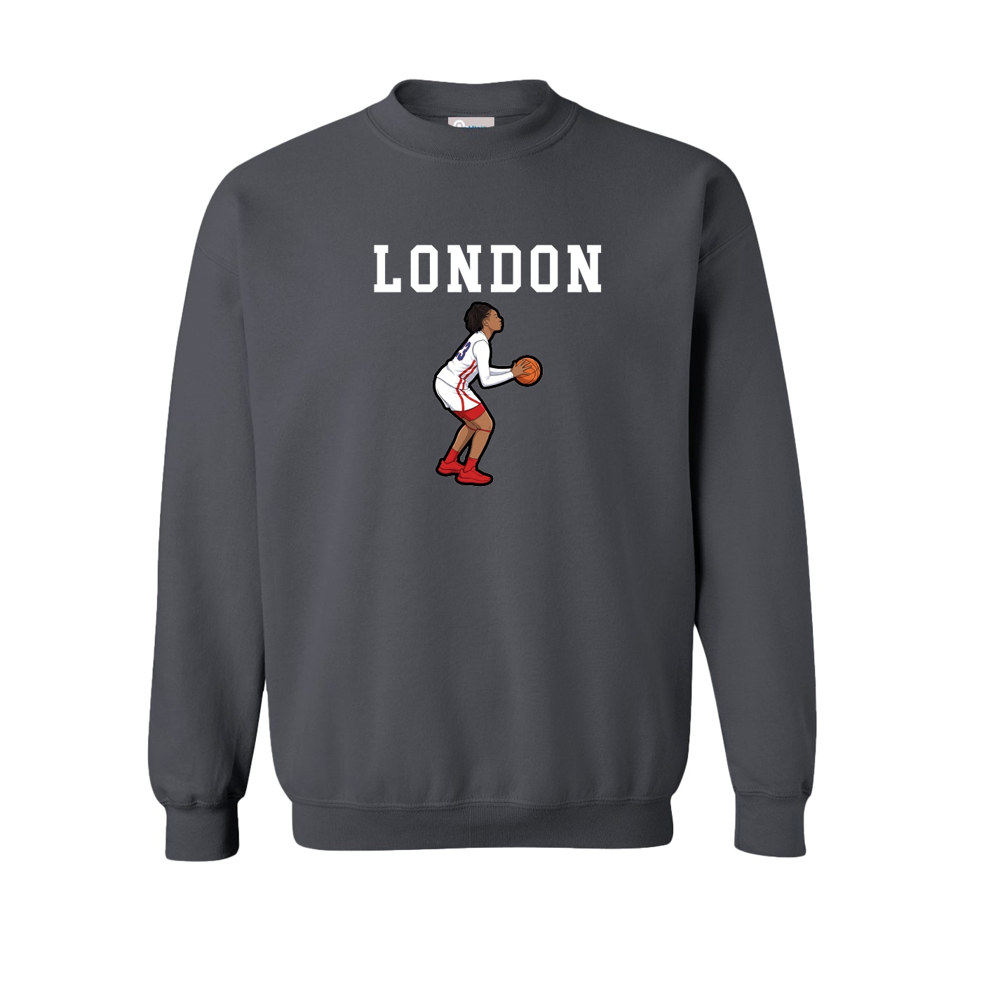 Fleece Crew — Shirsey in Grey