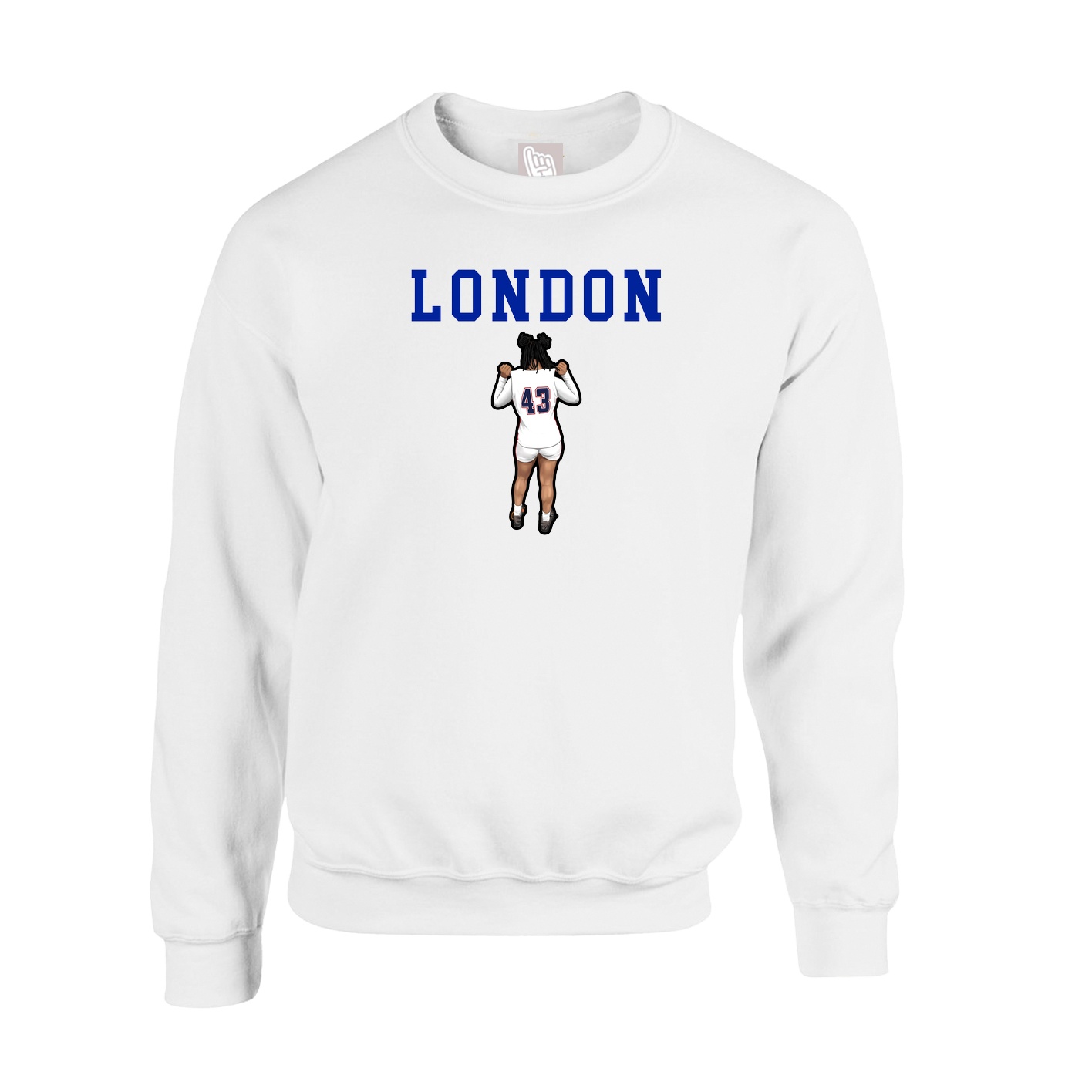 Fleece Crew — Shirsey in White