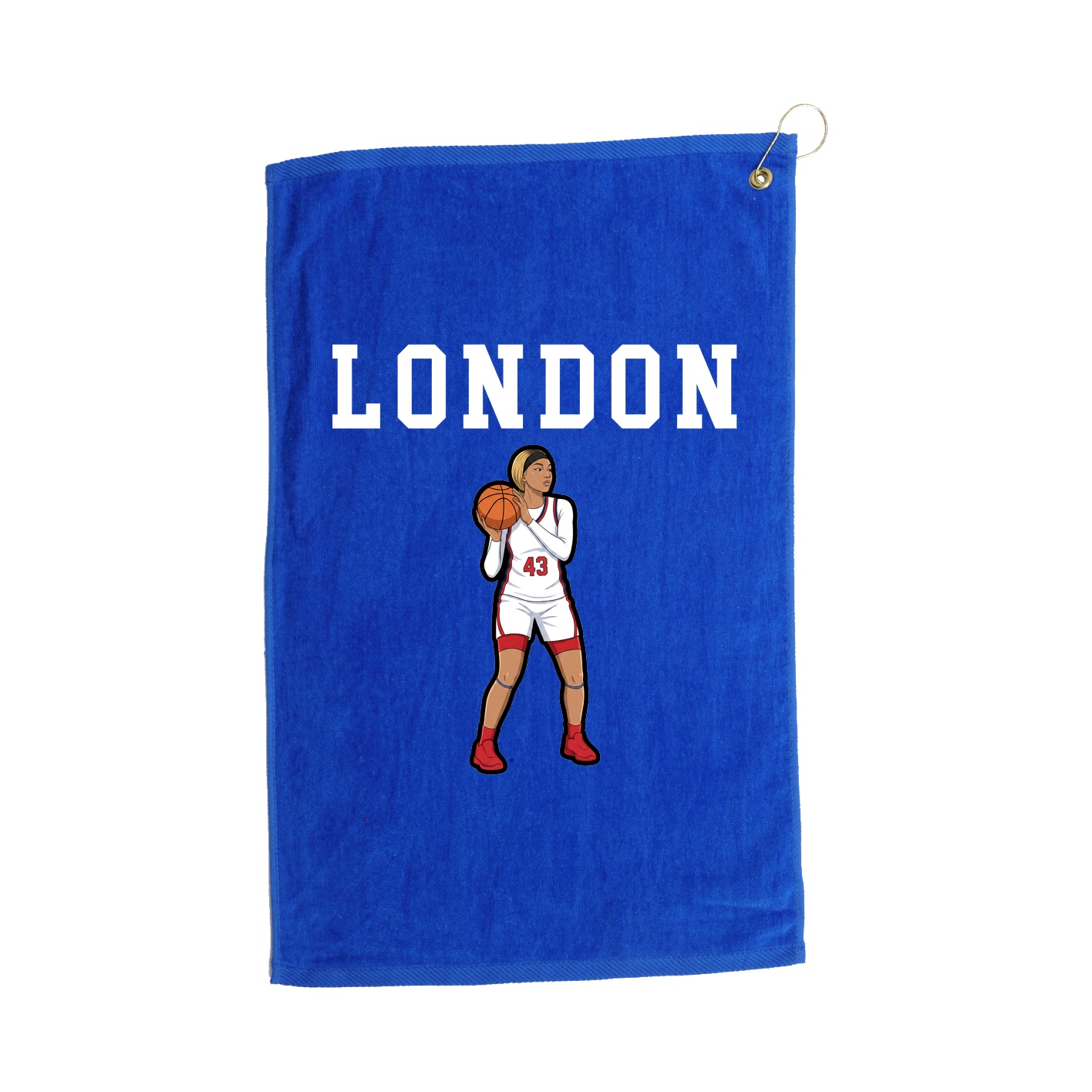 Golf Towel — Shirsey in Royal