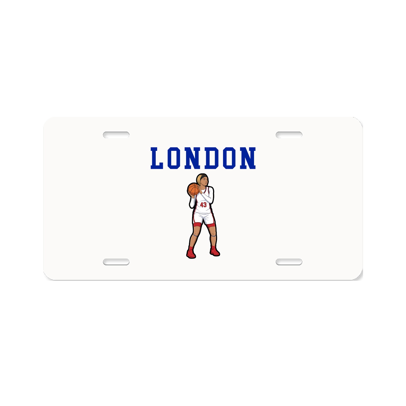 License Plate — Shirsey in Classic