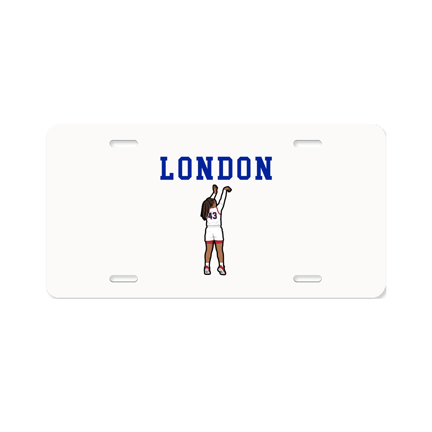 License Plate — Shirsey in Classic