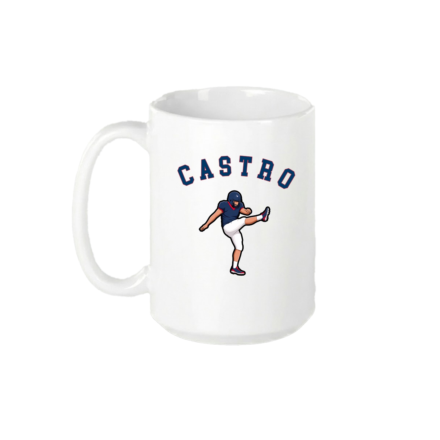 15oz Coffee Mug — Shirsey Arch in White
