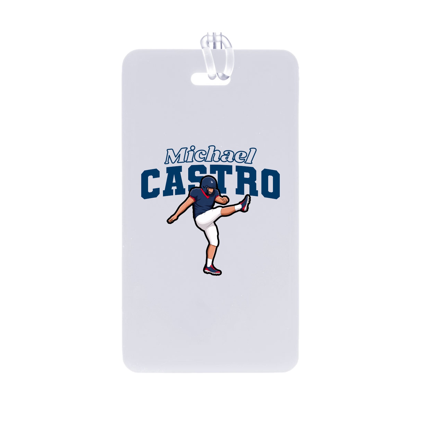 Bag Tag — Name Arch in Classic