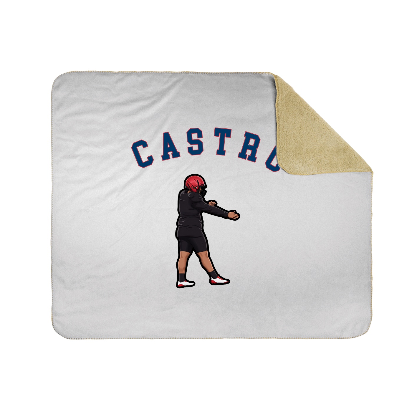 Throw Blanket — Shirsey Arch in White