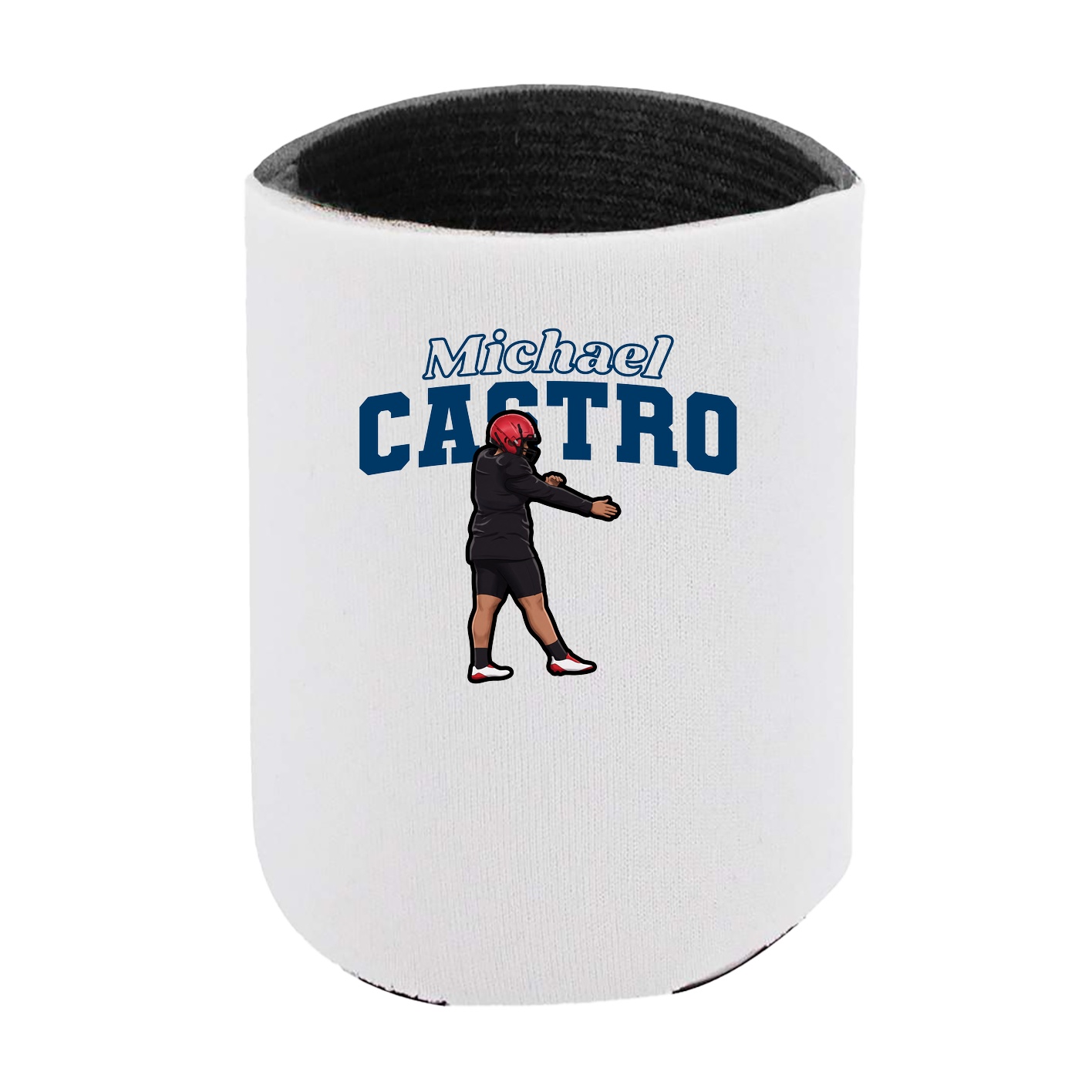 Can Holder — Name Arch in White