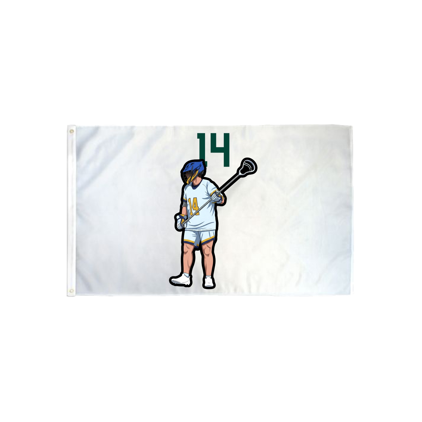 3x5 Flag — Number Top in Classic