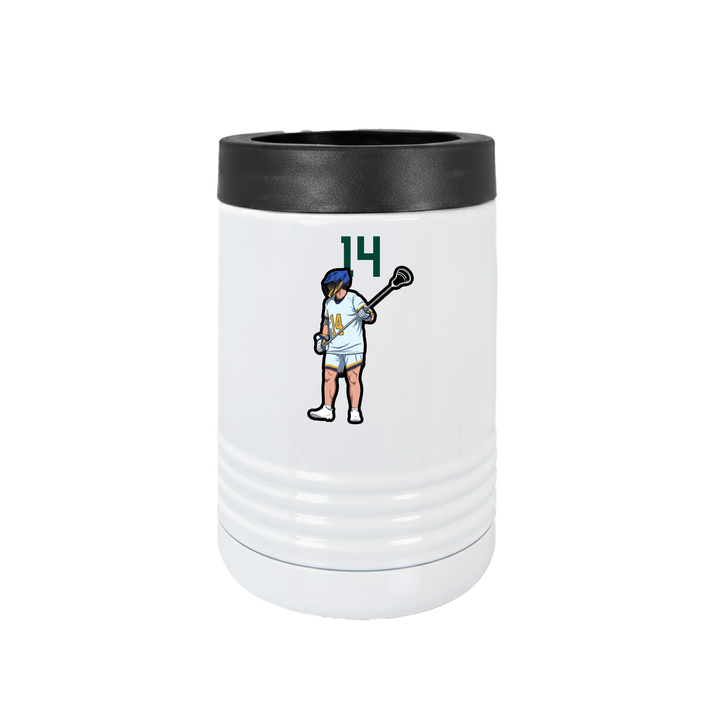 Beverage Holder — Number Top in White