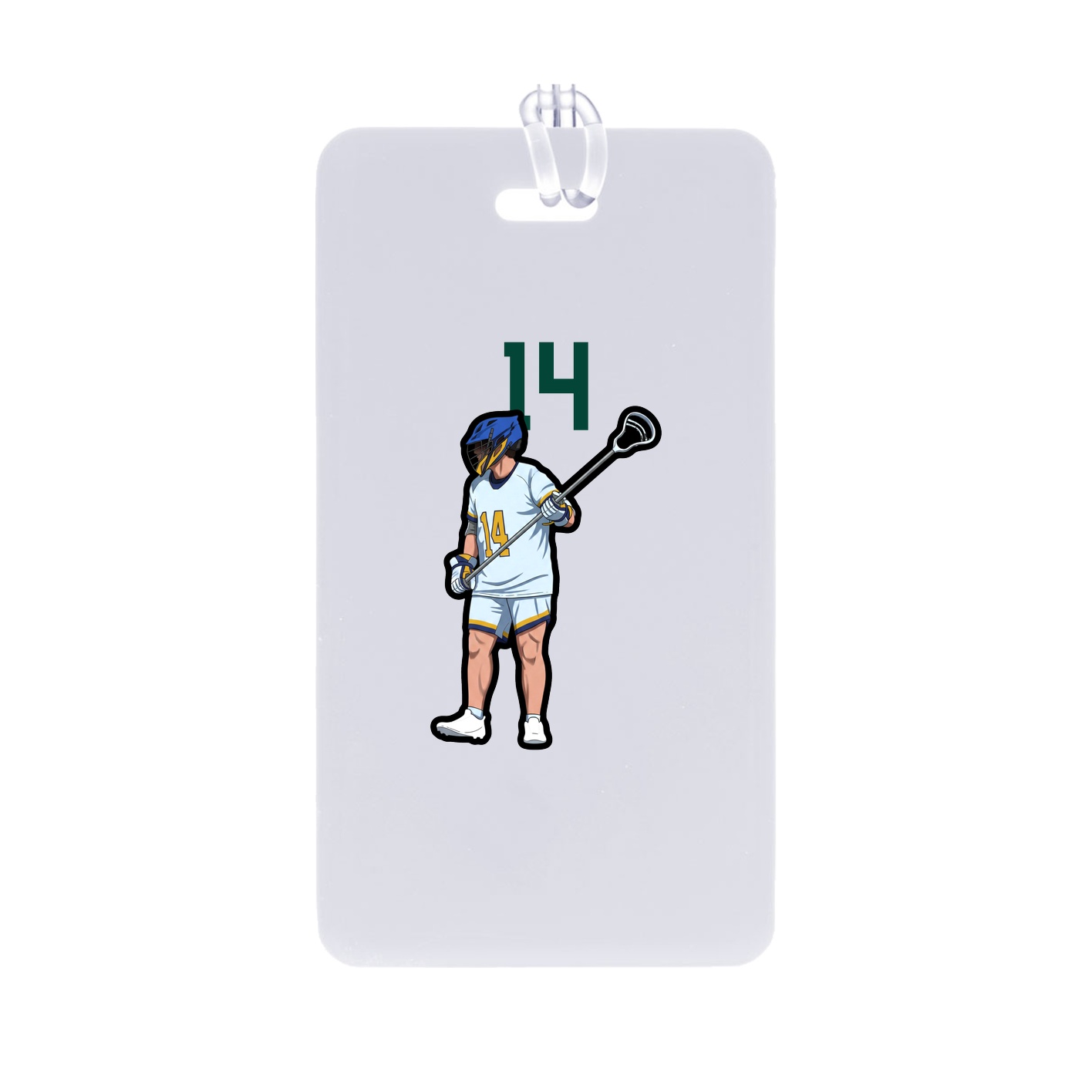 Bag Tag — Number Top in Classic