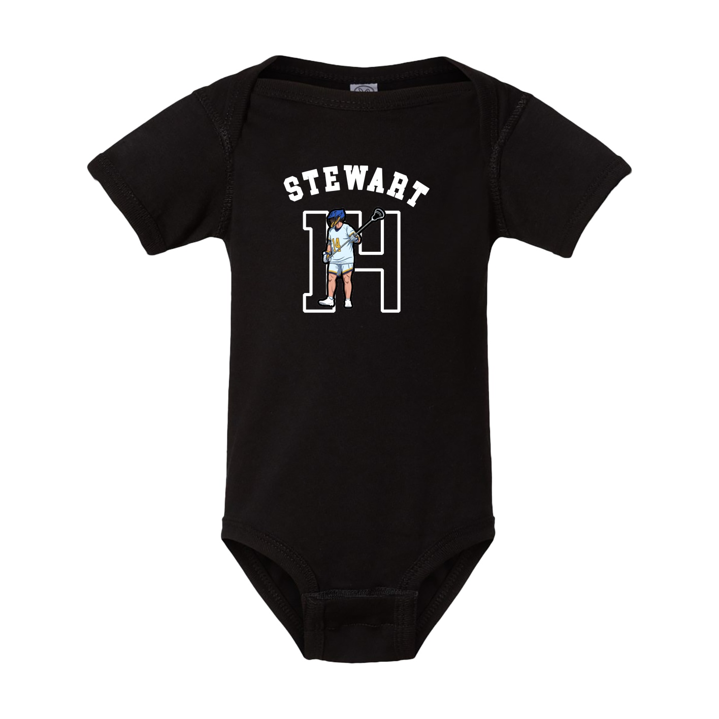 Baby Onesie — Shirsey Arch in Black