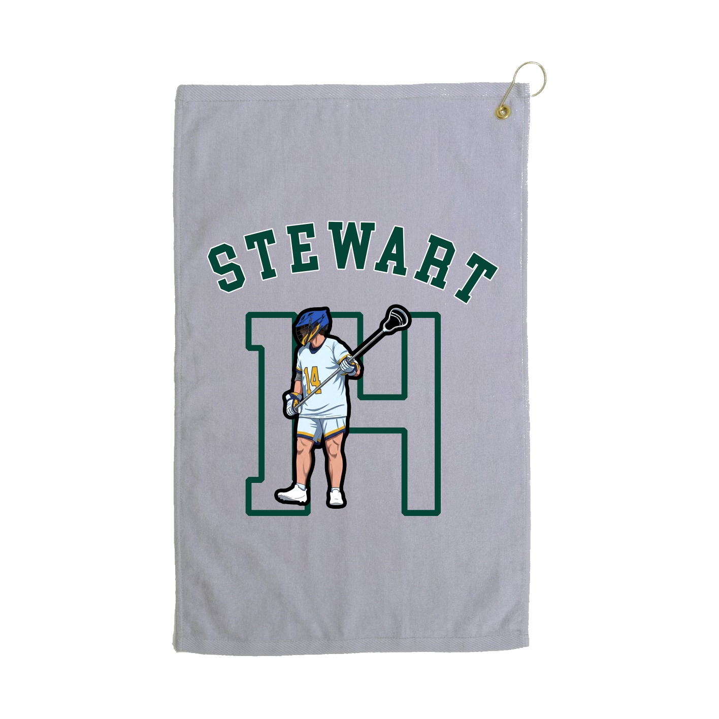 Golf Towel — Shirsey Arch in Grey