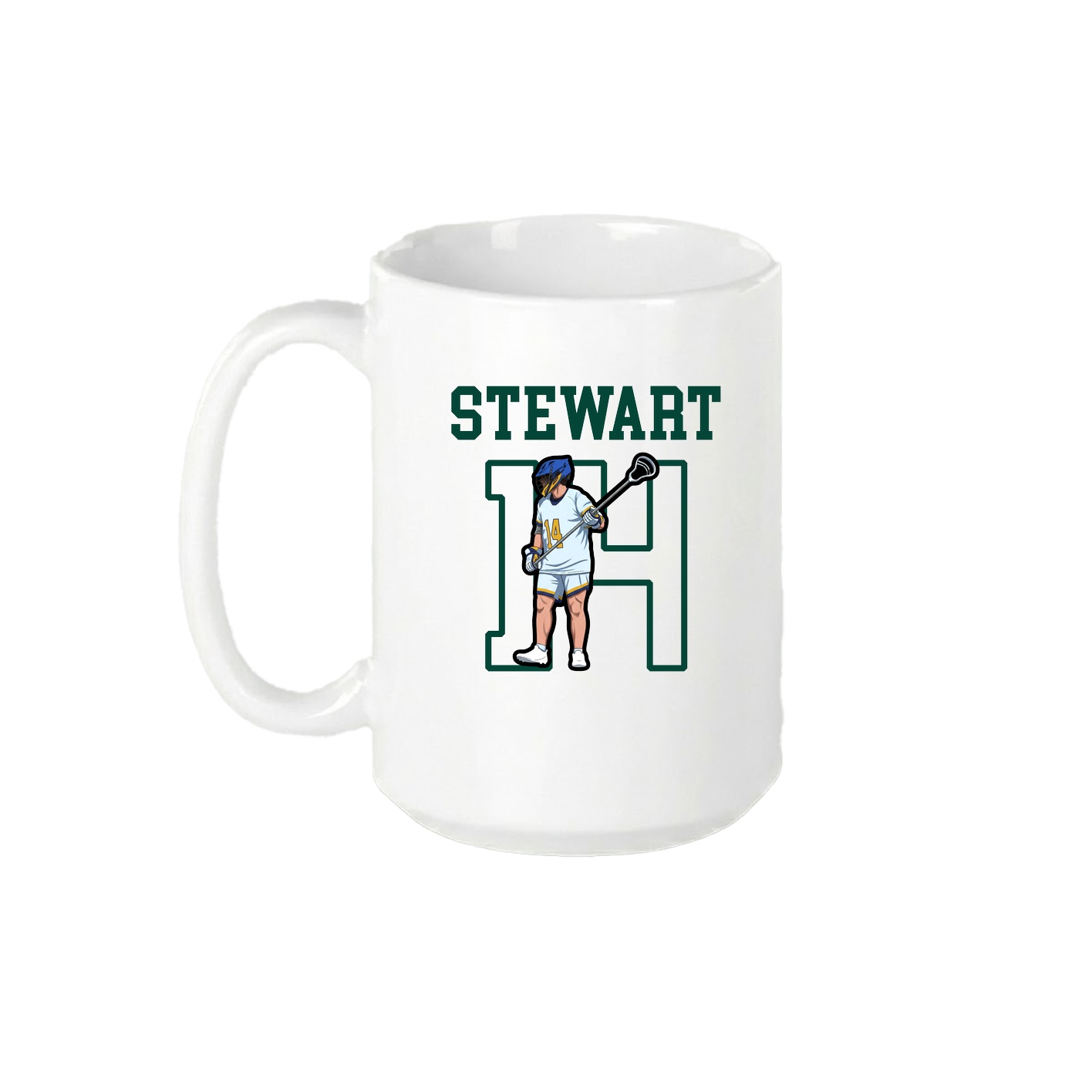 15oz Coffee Mug — Shirsey in White