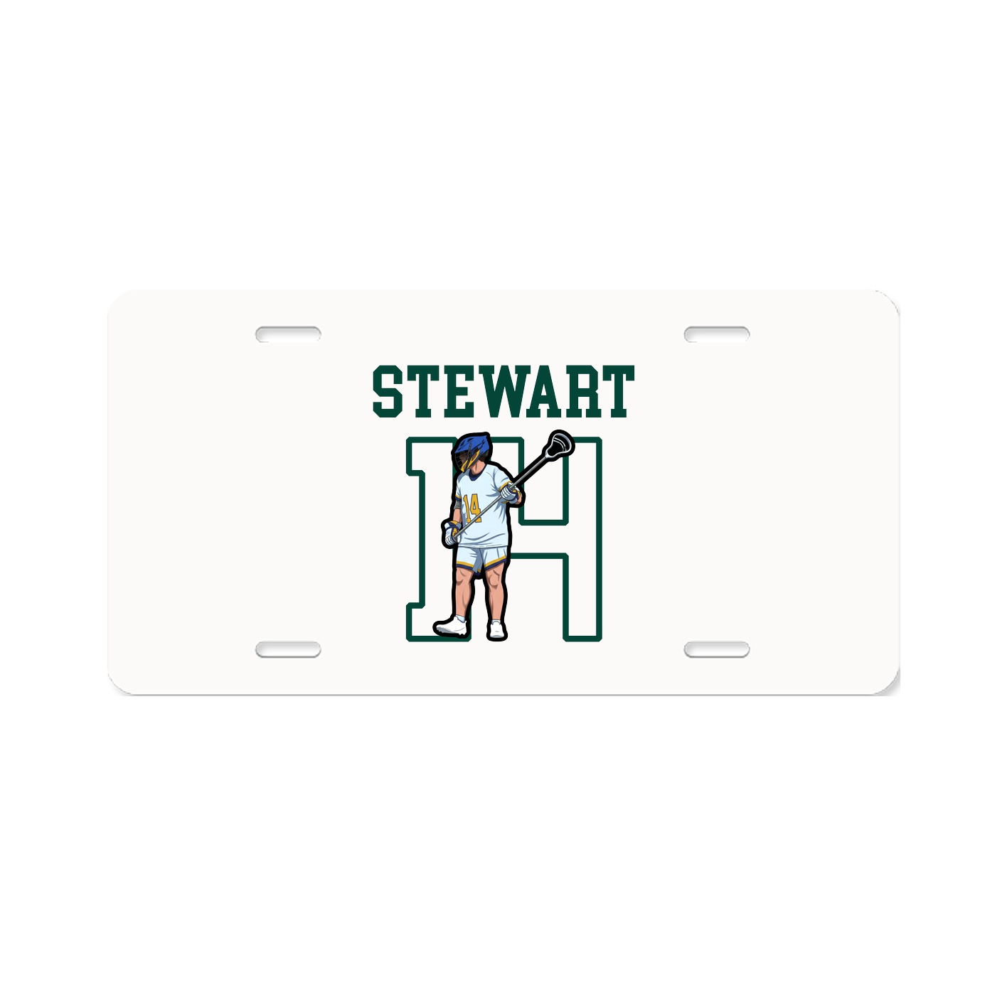 License Plate — Shirsey in Classic