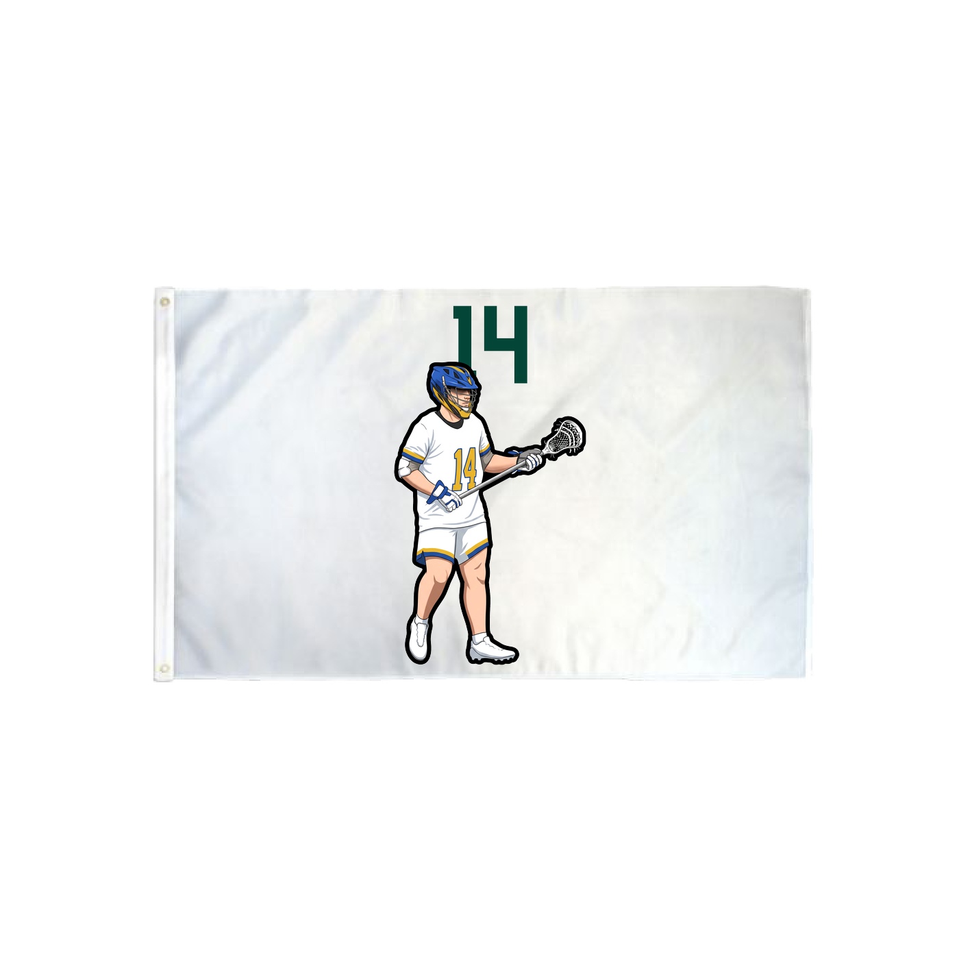 3x5 Flag — Number Top in Classic