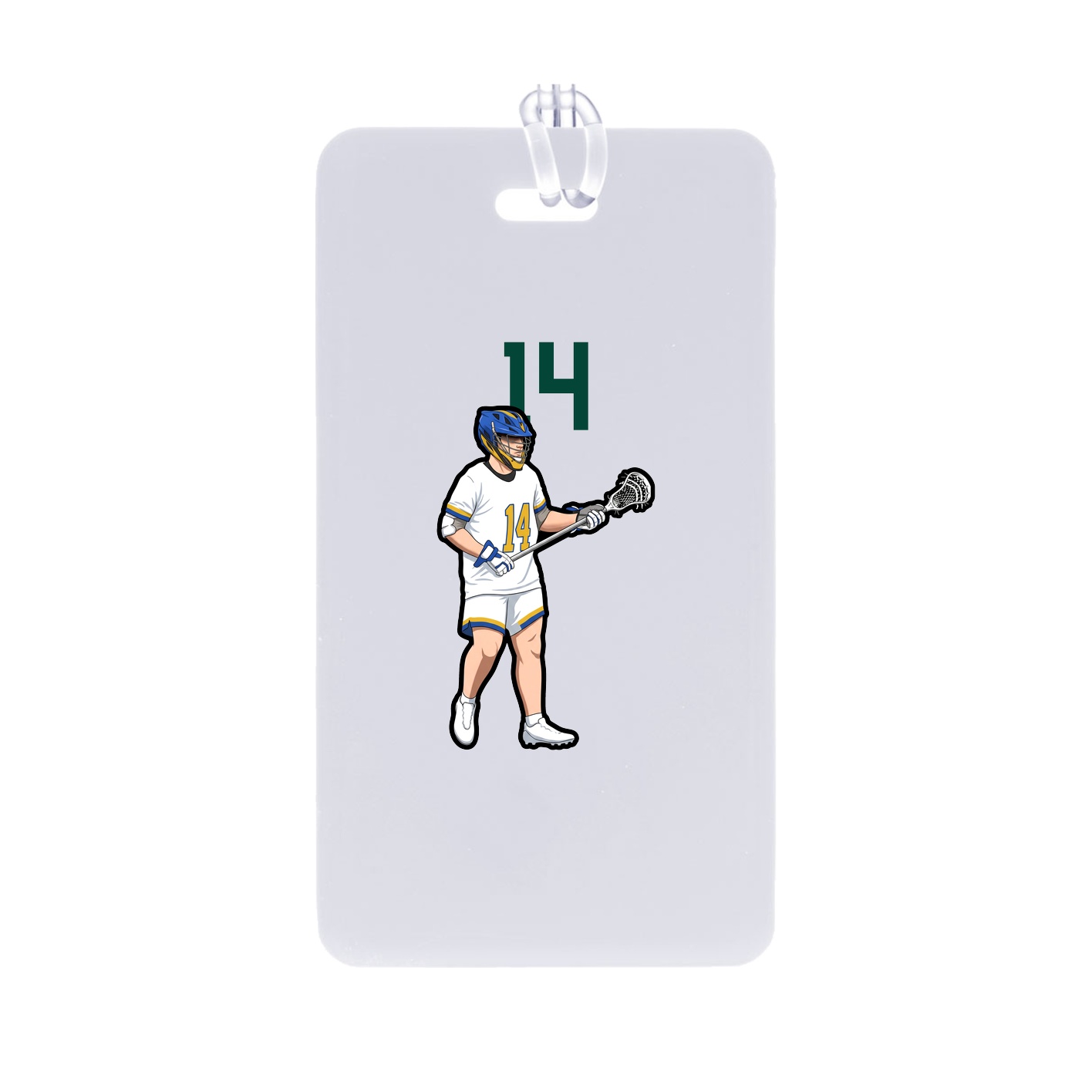 Bag Tag — Number Top in Classic