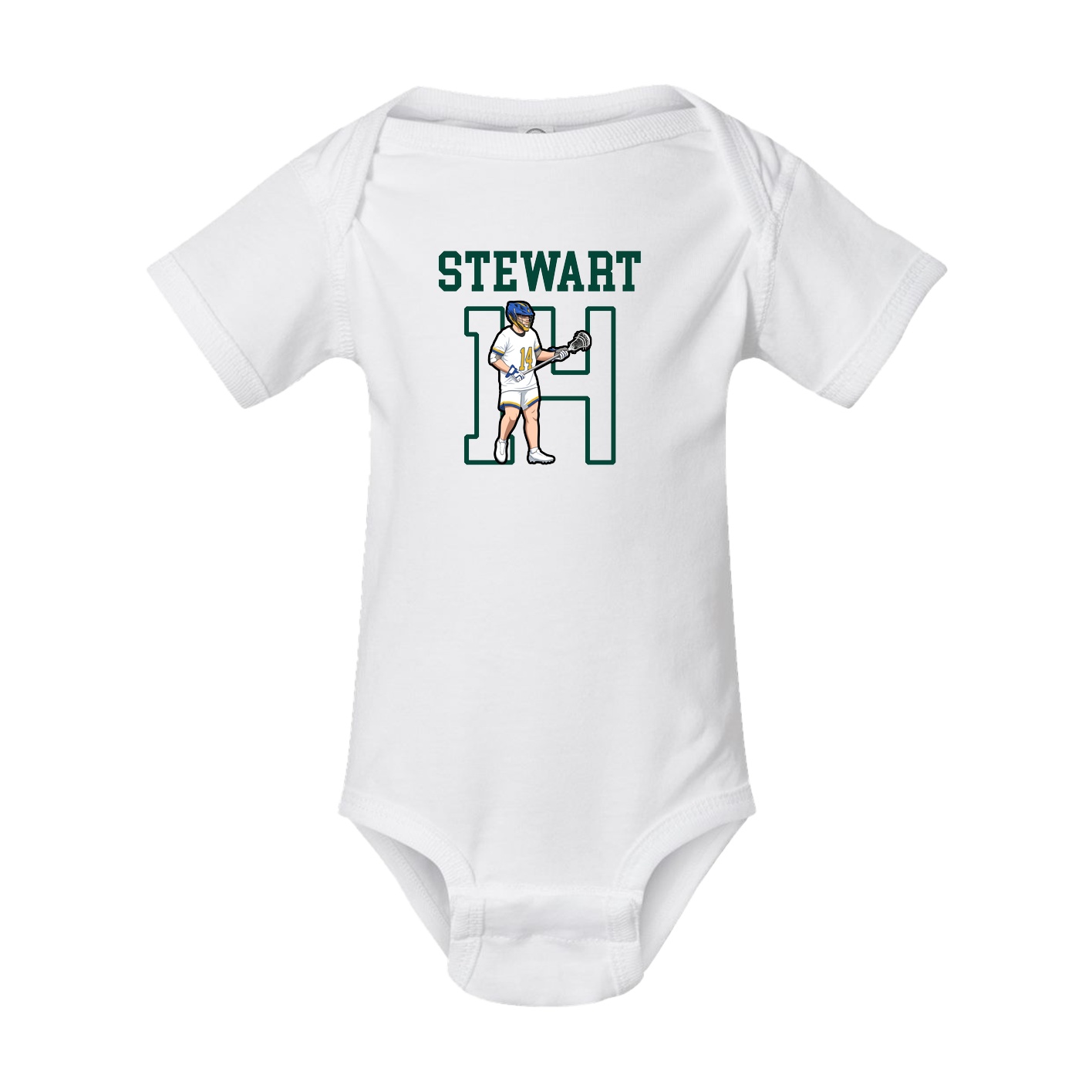 Baby Onesie — Shirsey in White