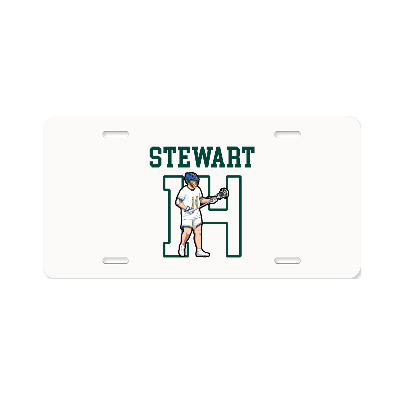 License Plate — Shirsey in Classic