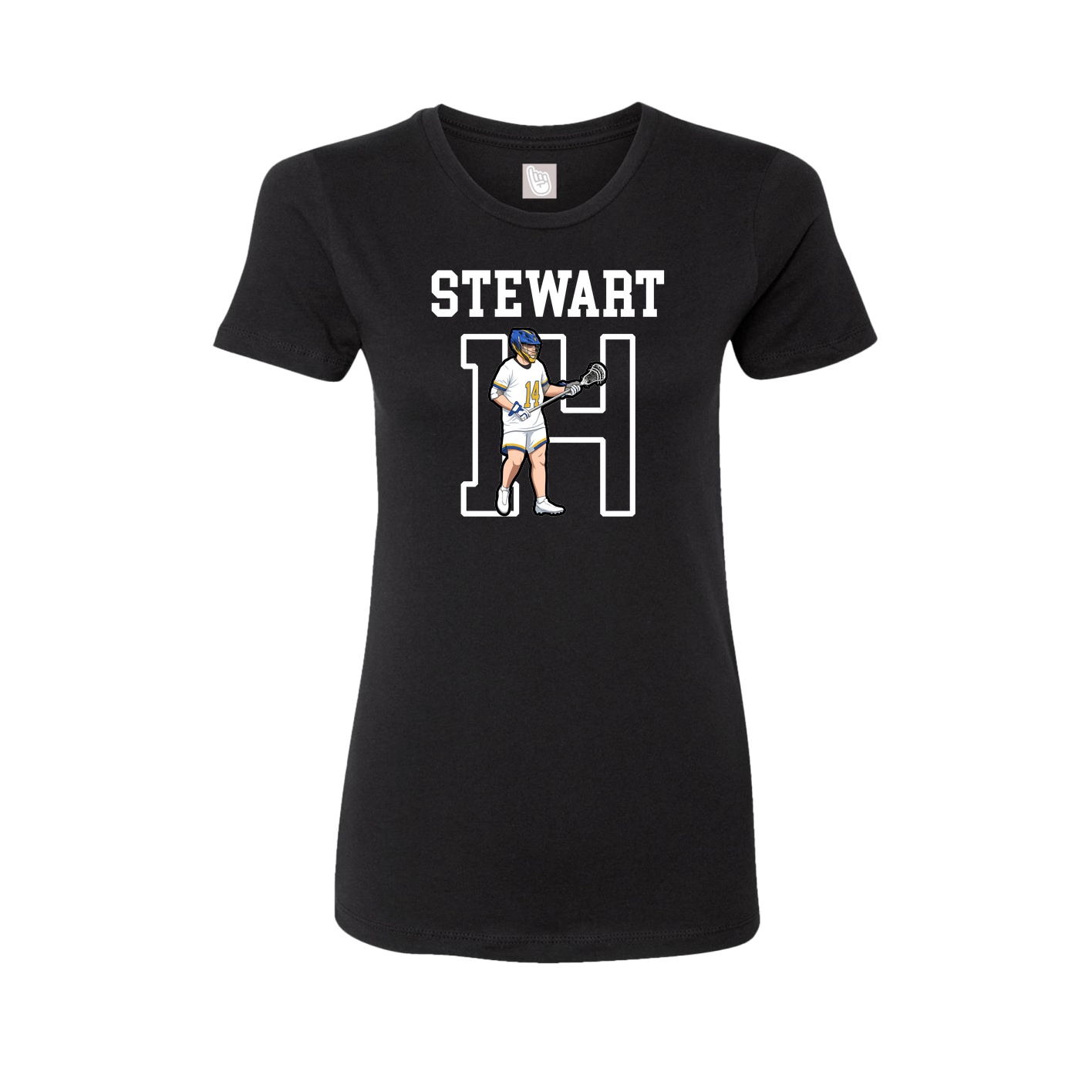 Fitted Women's Tee — Shirsey in Black
