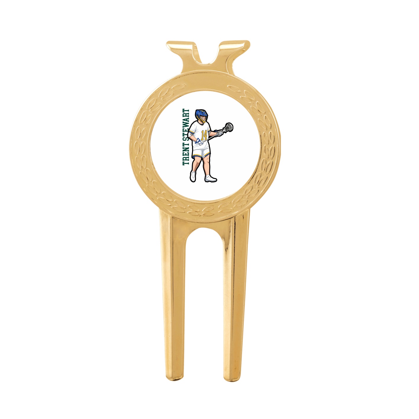 Divot Tool with Ball Marker — Name Vertical in Classic