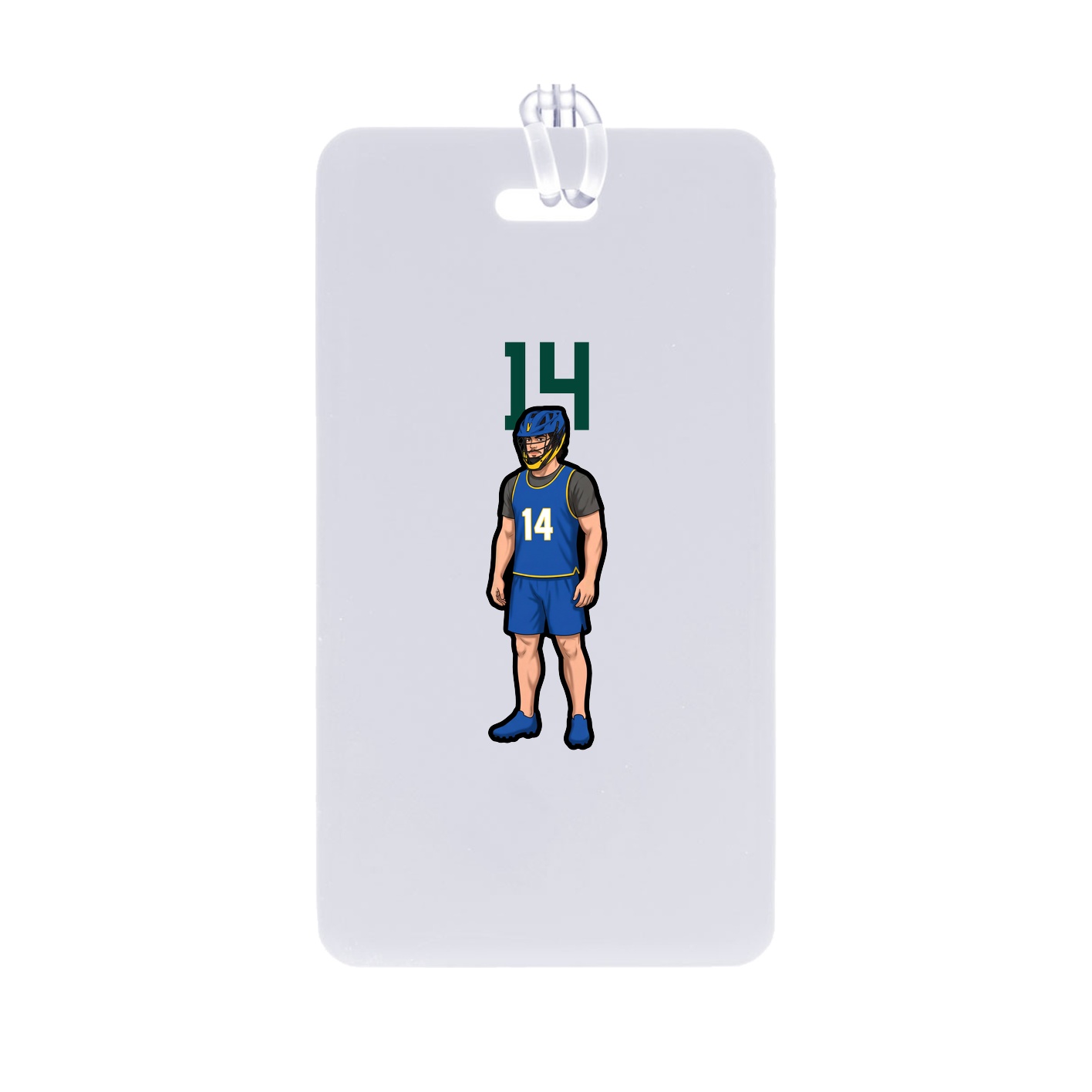 Bag Tag — Number Top in Classic