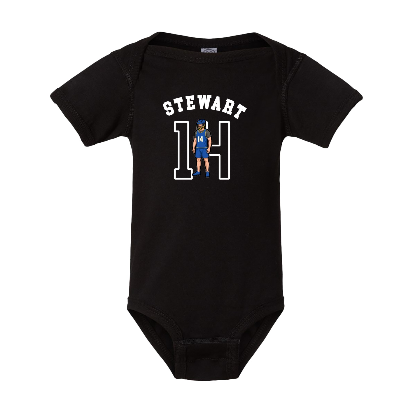 Baby Onesie — Shirsey Arch in Black