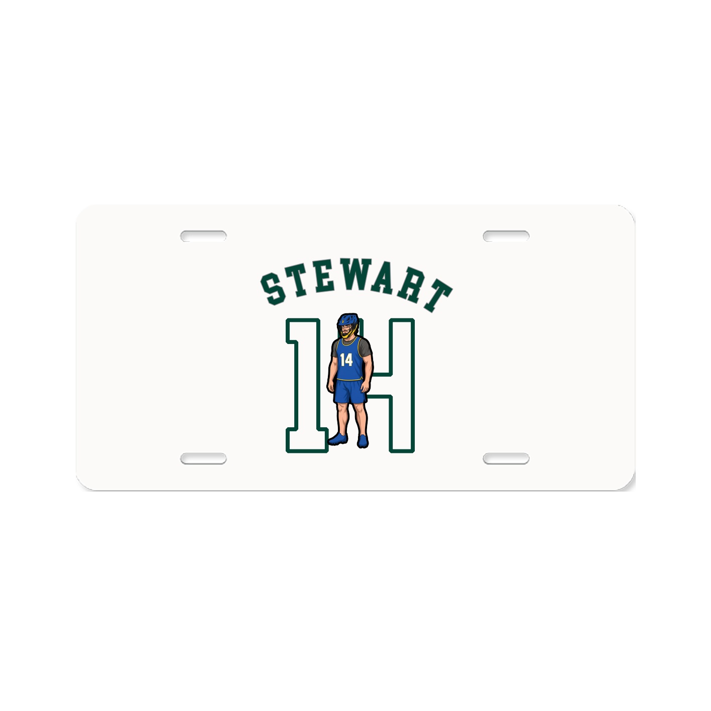 License Plate — Shirsey Arch in Classic